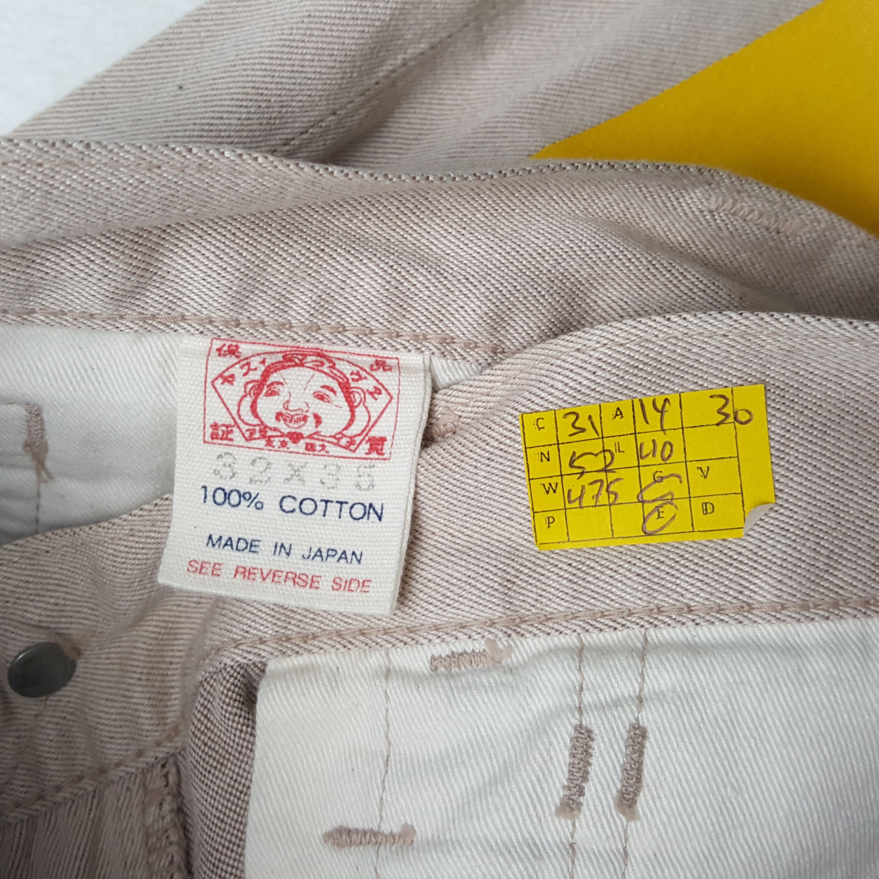 Evisu × Japanese Brand × Vintage Vintage EVISU Japanese Daicock Custom Style Pants Size US 28 / EU 44 - 13 Thumbnail