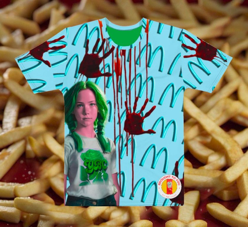 Other End JunkFood Ingestion T-Shirt (in Blue) Size US XXL / EU 58 / 5 - 2 Thumbnail