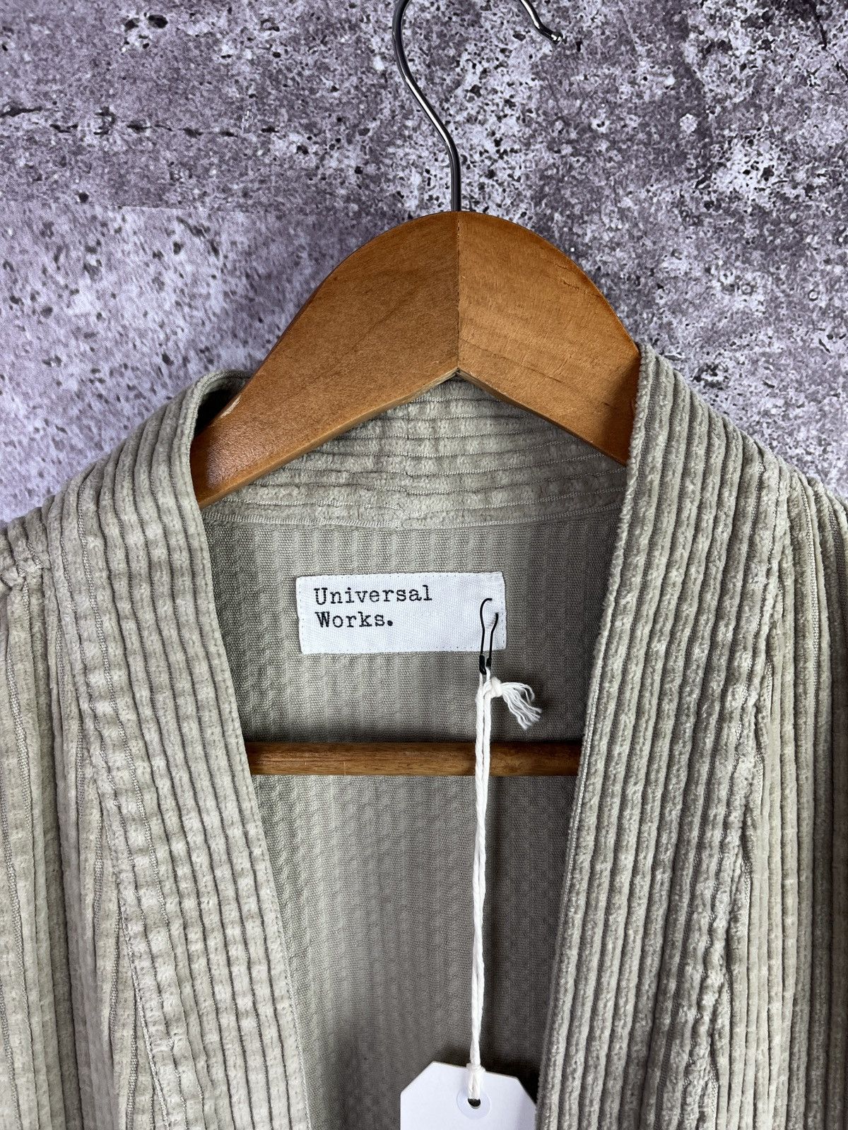 Universal Works Universal Works Kyoto Work Jacket – Stone (Corduroy) Size US L / EU 52-54 / 3 - 3 Thumbnail
