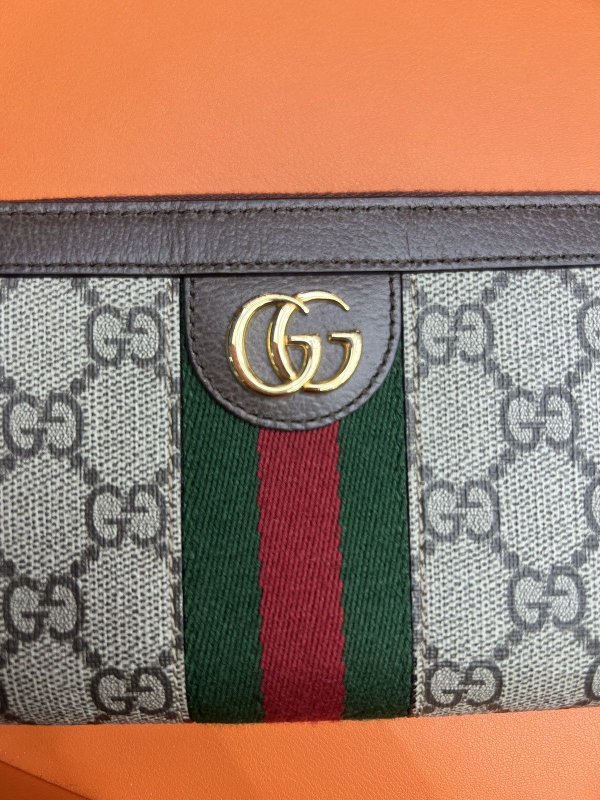 Gucci Gucci Ophidia GG Zip-Around Wallet Size ONE SIZE - 4 Thumbnail