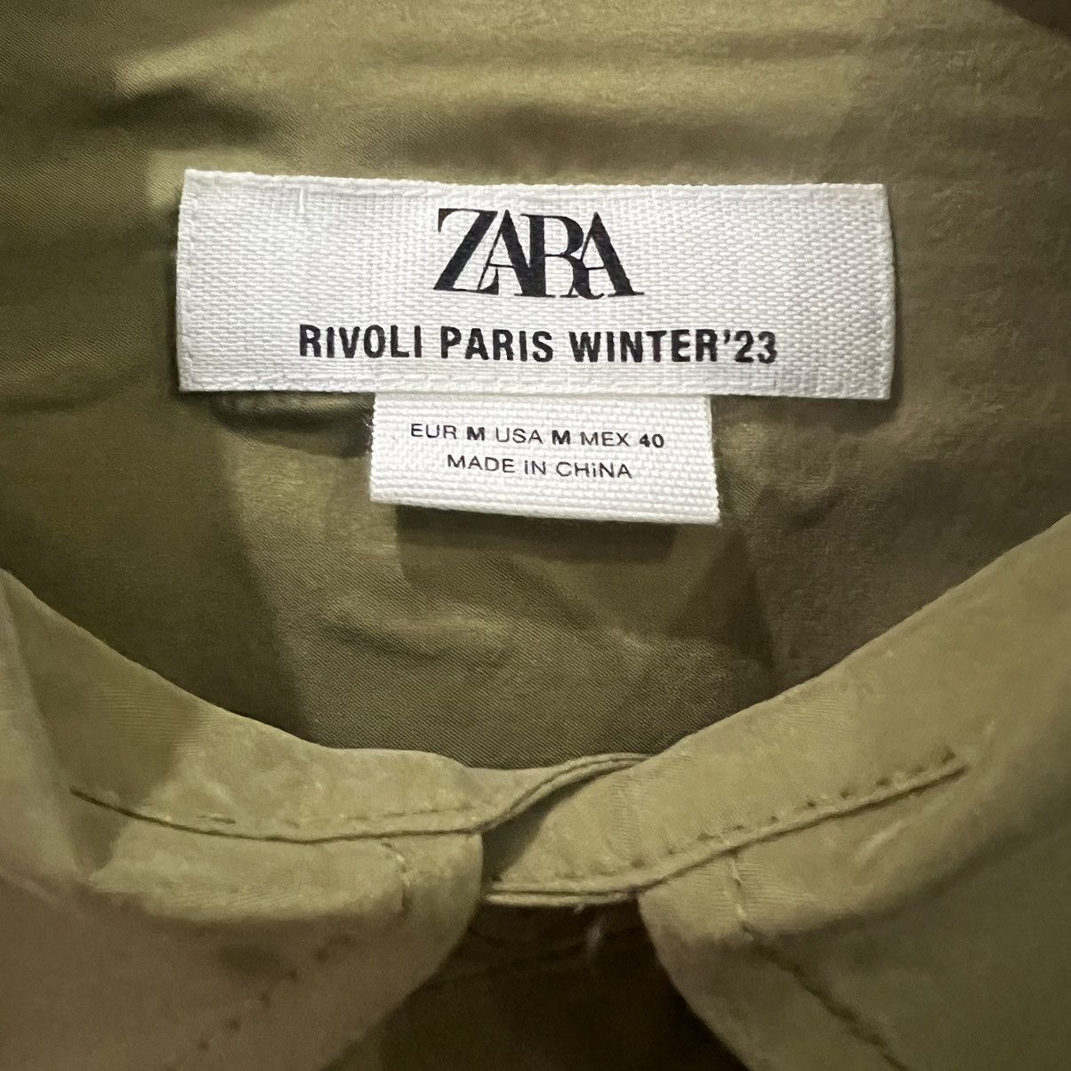 Zara 100% Silk Relaxed Fit Shirt Size US M / EU 48-50 / 2 - 9 Thumbnail