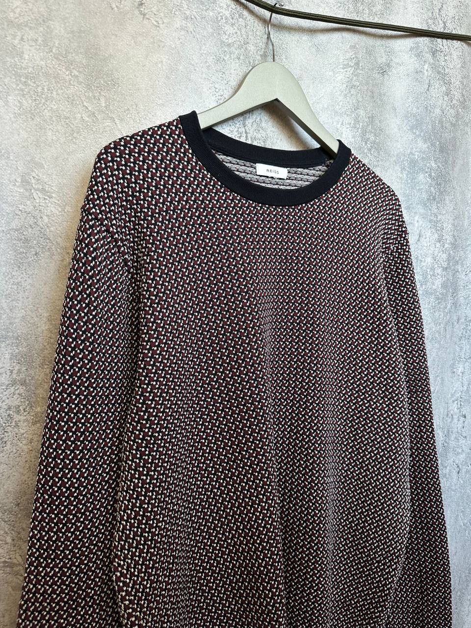 Reiss REISS LUXTON TEXTURED CREW NECK JUMPER SWEATER Size US XL / EU 56 / 4 - 4 Thumbnail