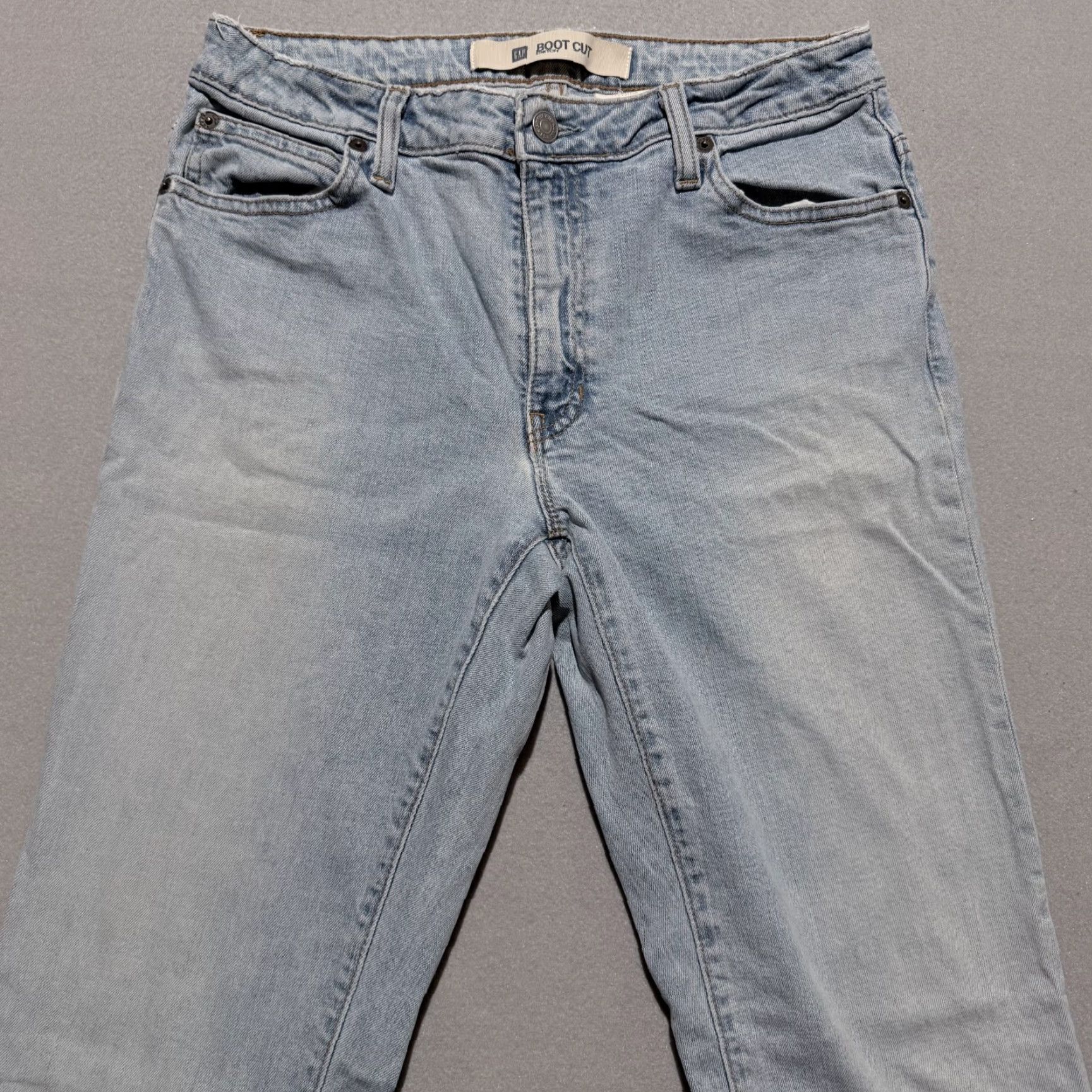Gap Gap Jeans Women's Light Blue Denim Mid Rise Bootcut Pockets Retro Y2K 8 Blue Womens Jeans Size 30" / US 8 / IT 44 - 3 Thumbnail