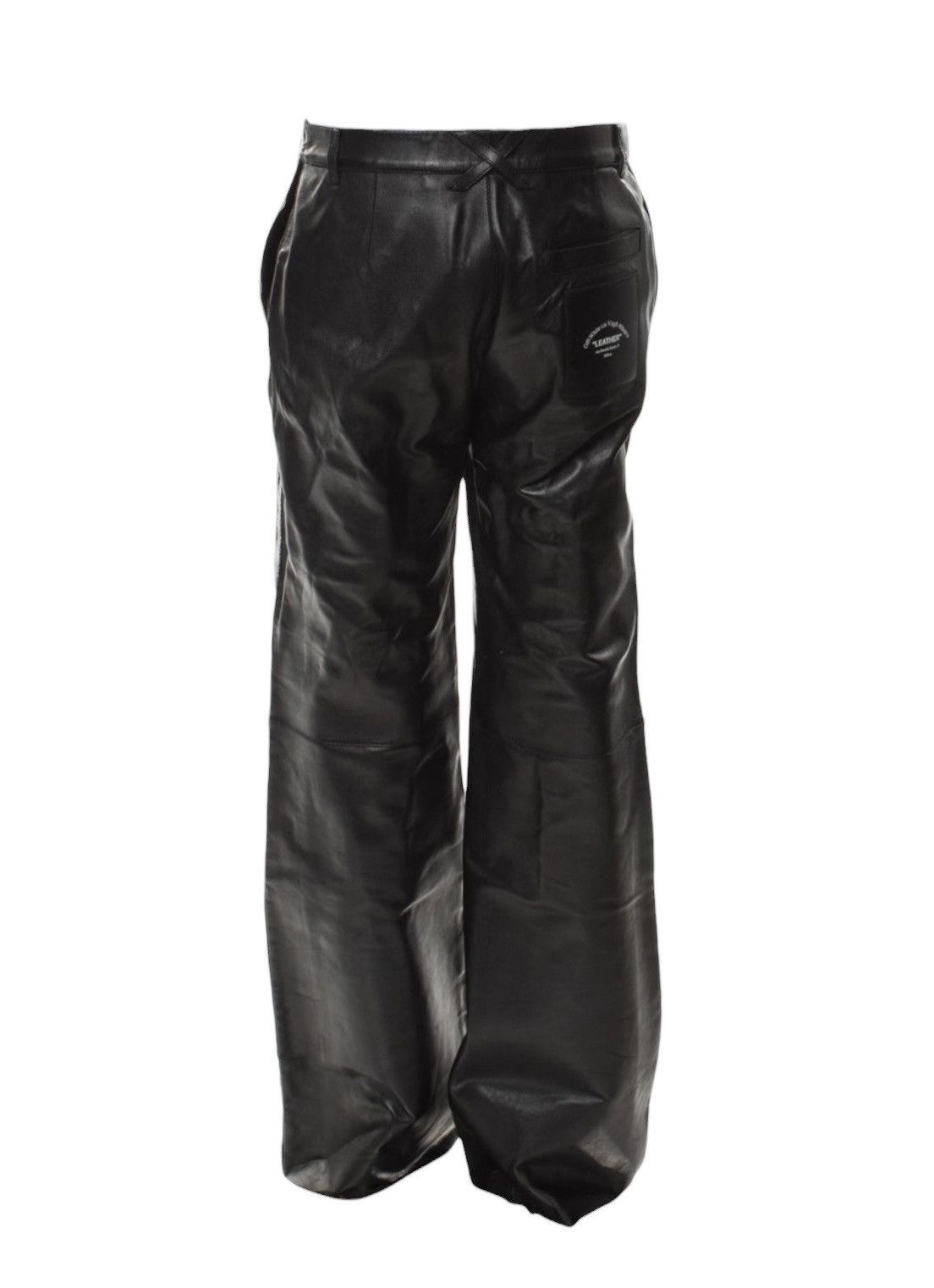 Off-White Off White Leather Snakeskin Pants Size US 42 / EU 58 - 4 Thumbnail