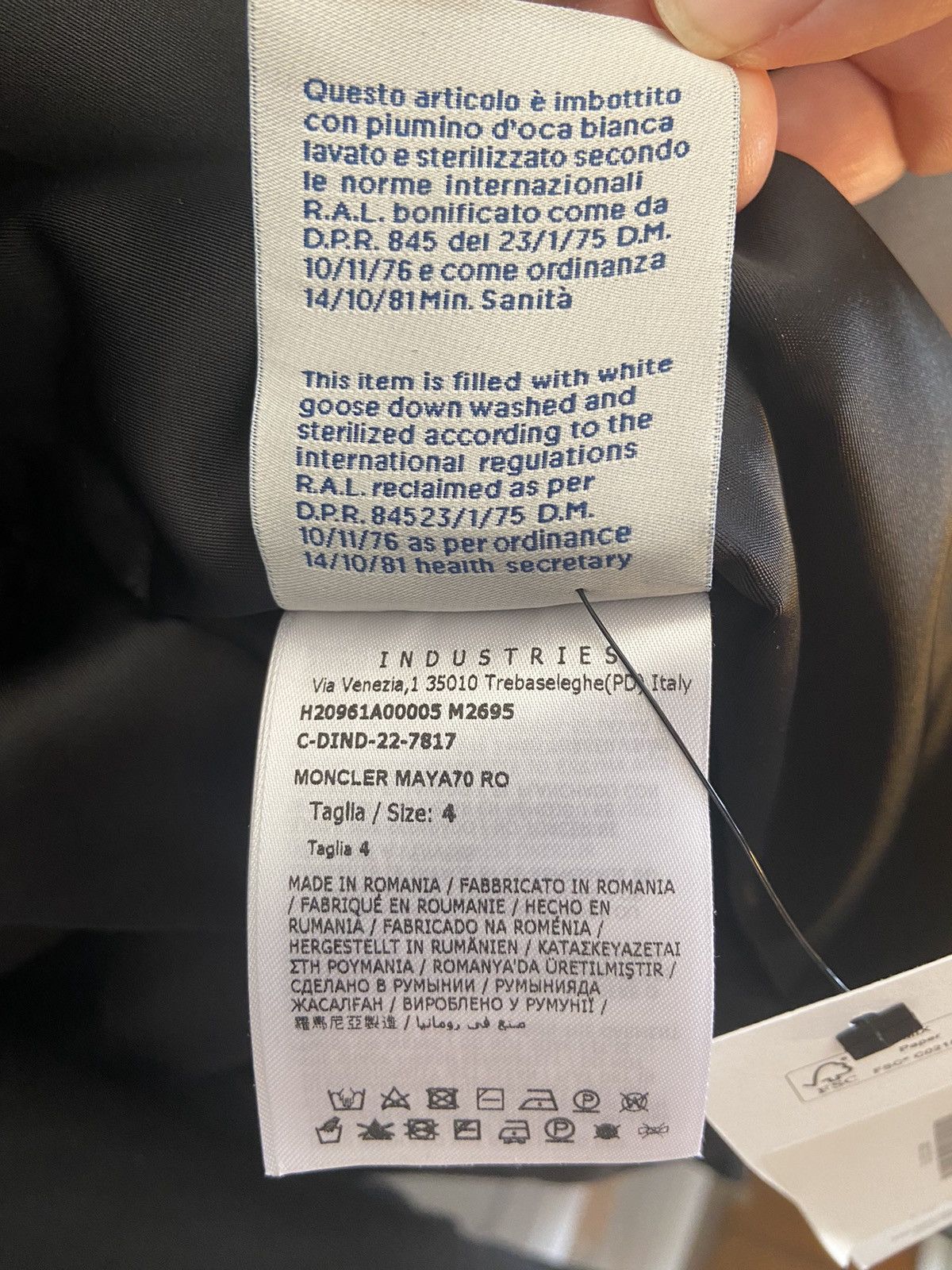 Moncler × Rick Owens Rick Owens Moncler - Maya 70 Puffer Size US XL / EU 56 / 4 - 11 Thumbnail