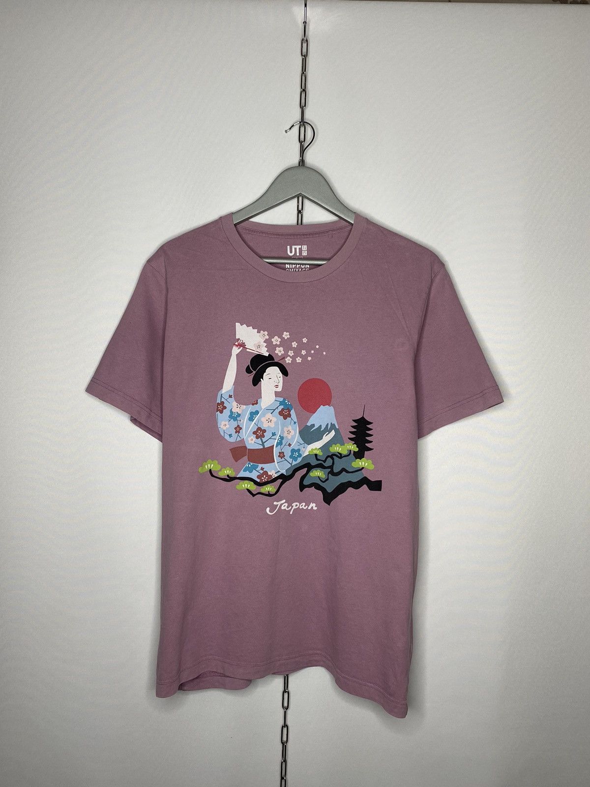 Band Tees × Japanese Brand × Uniqlo 🔥Uniqlo Nippon Omiyage Japan T-Shirt Short Sleeve 🌸 Size US L / EU 52-54 / 3 - 1 Thumbnail