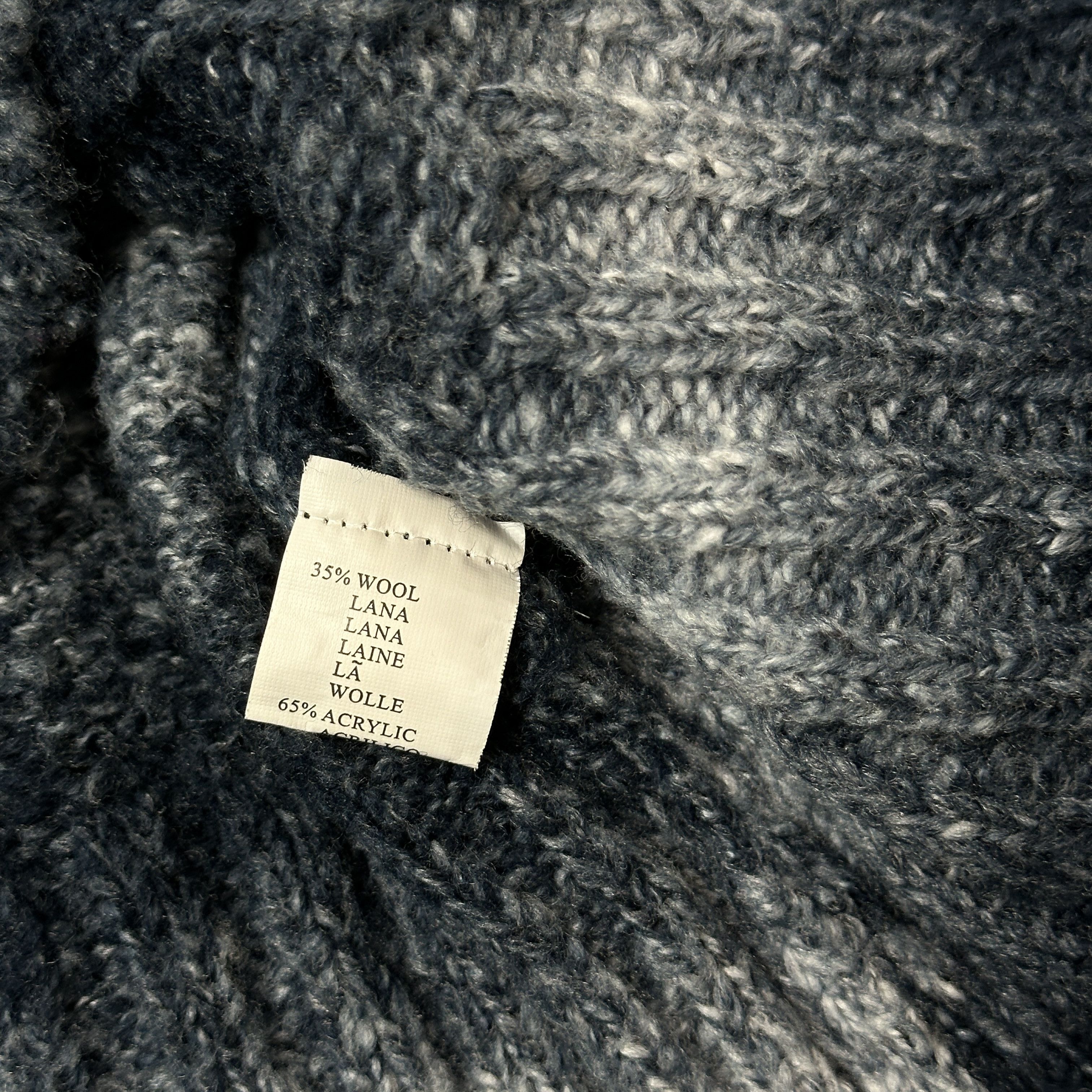 Vintage Vintage Woolen Striped Grunge Opium Sweater Y2K Size S / US 4 / IT 40 - 3 Thumbnail