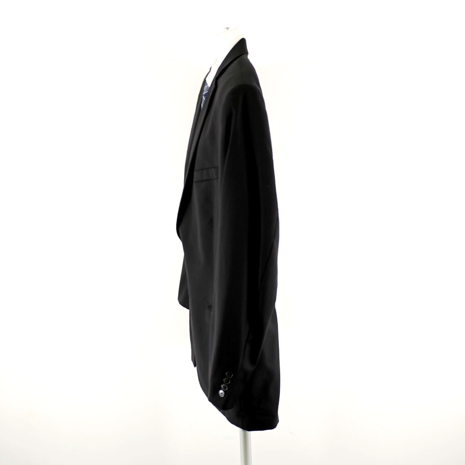 Calvin Klein Calvin Klein Wool Black 2 Button Blazer 46L Or Slim Fit 48L Size 46L - 6 Thumbnail