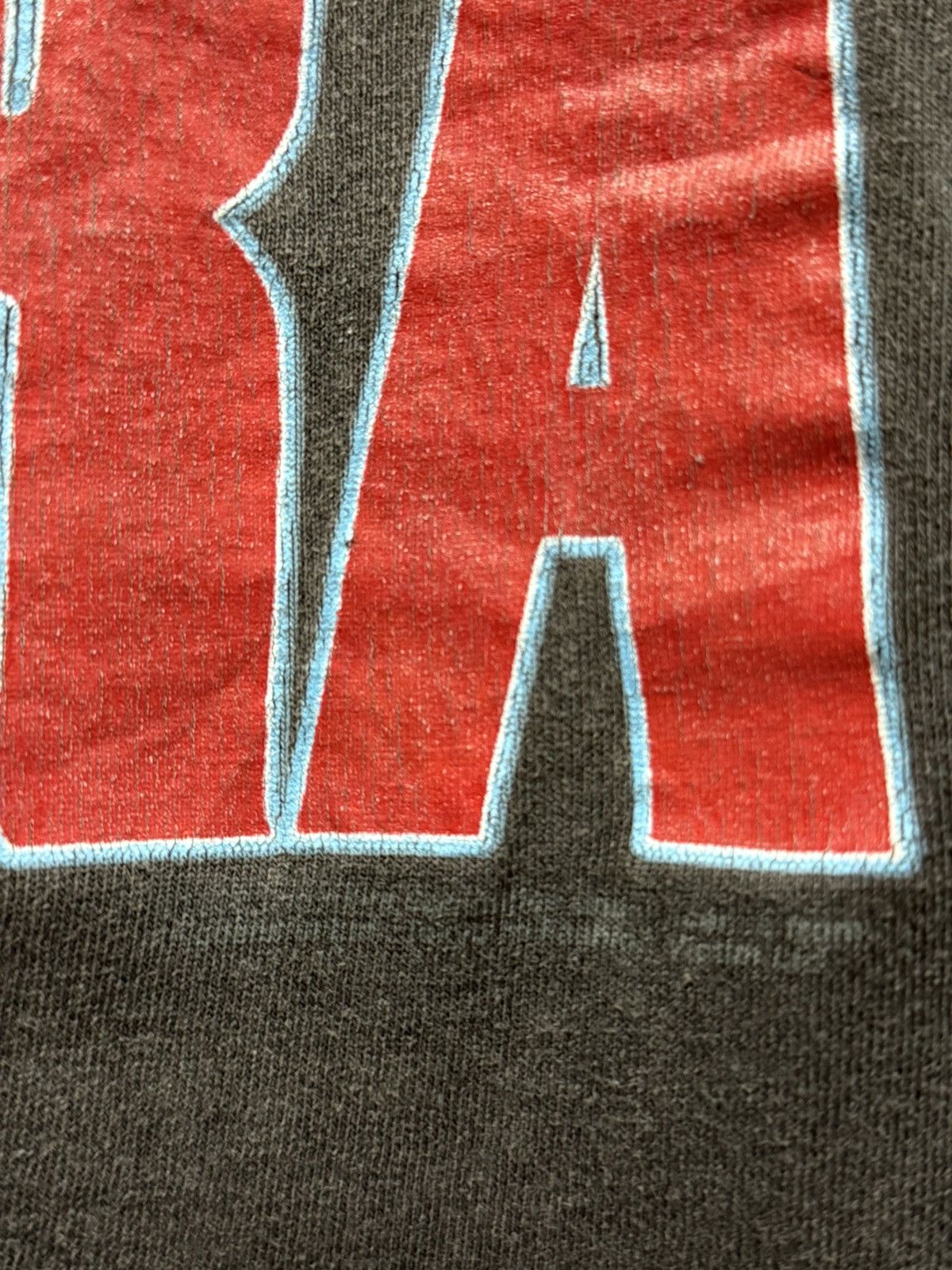 Anime Thrashed Vintage 80s Akira Animated Cyberpunk Sun Faded Tee Size US M / EU 48-50 / 2 - 3 Thumbnail