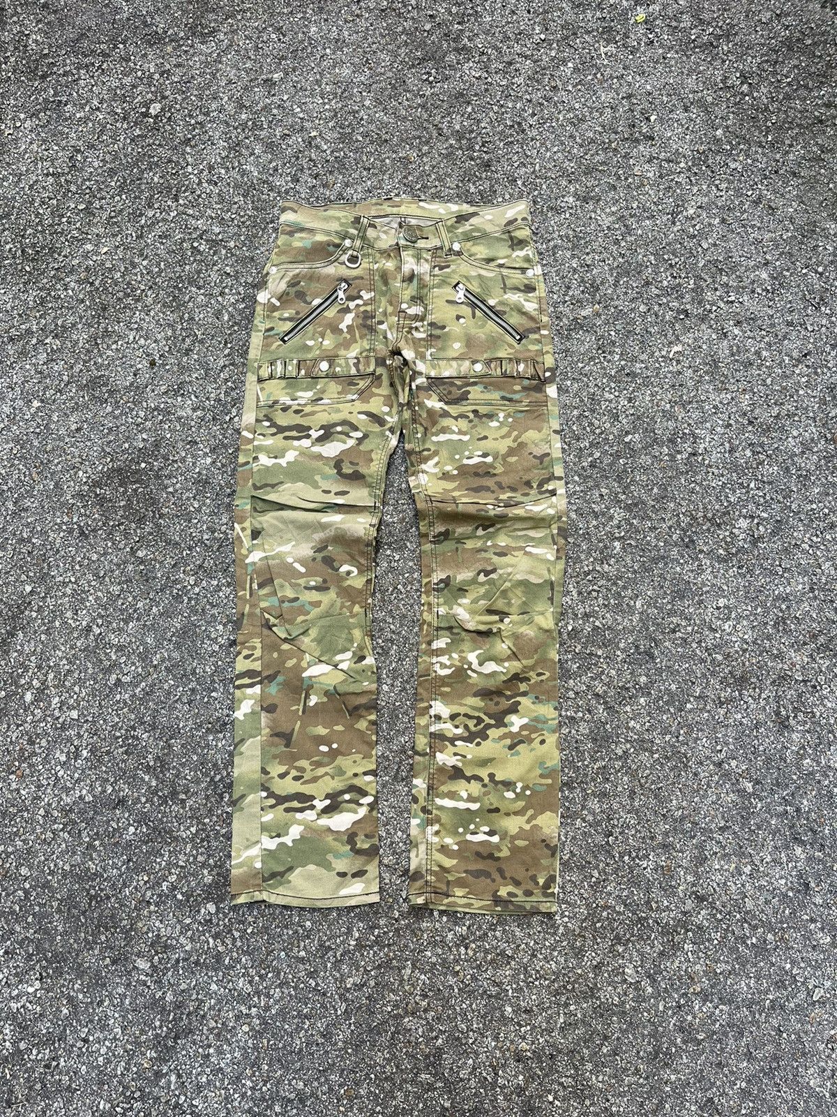 Hysteric Glamour LEE Riders Multi Pocket Camo Pants Size US 30 / EU 46 - 1 Thumbnail