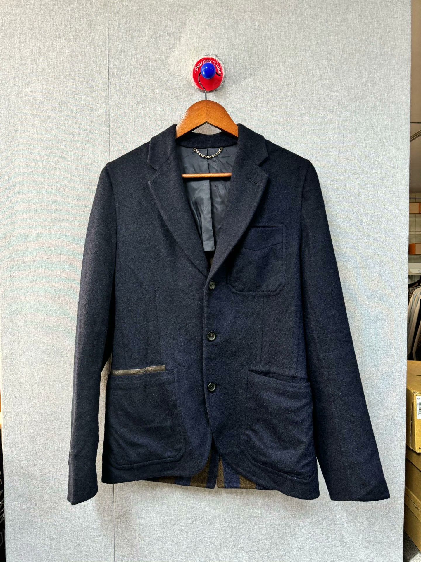 Louis Vuitton Louis Vuitton Formal Blue Light Jacket 35.5 Men Size US S / EU 44-46 / 1 - 1 Thumbnail