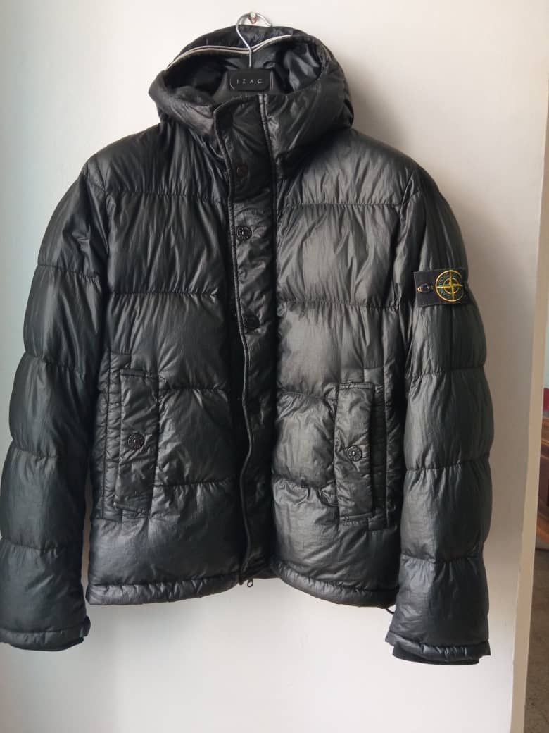 Stone Island Garment Dyed Down 26 GR X SQM N Jacket Size US L / EU 52-54 / 3 - 1 Thumbnail