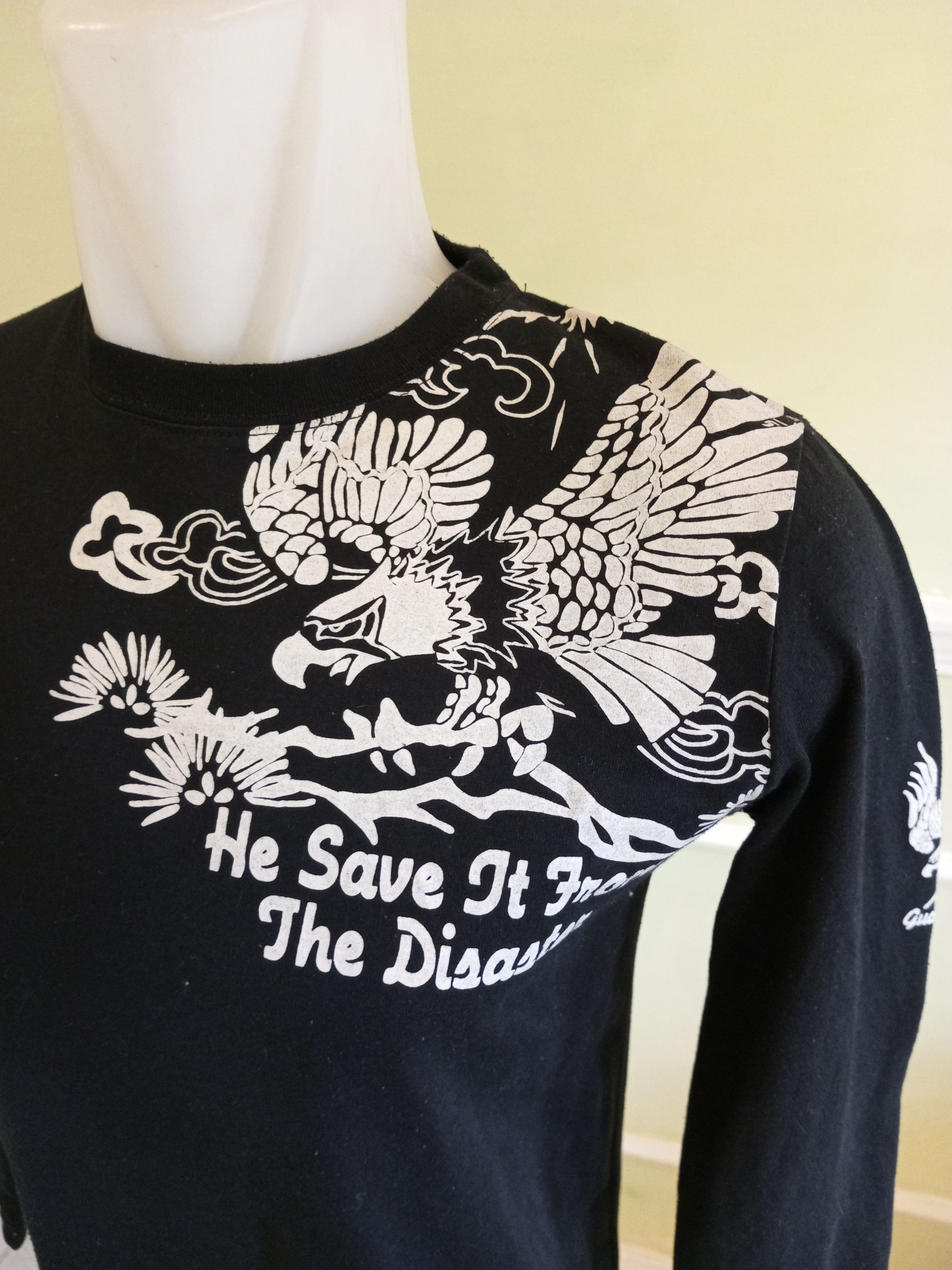 Japanese Brand Guardian Deity He Save From The Disaster long Sleeve t-shirt Size US S / EU 44-46 / 1 - 3 Thumbnail