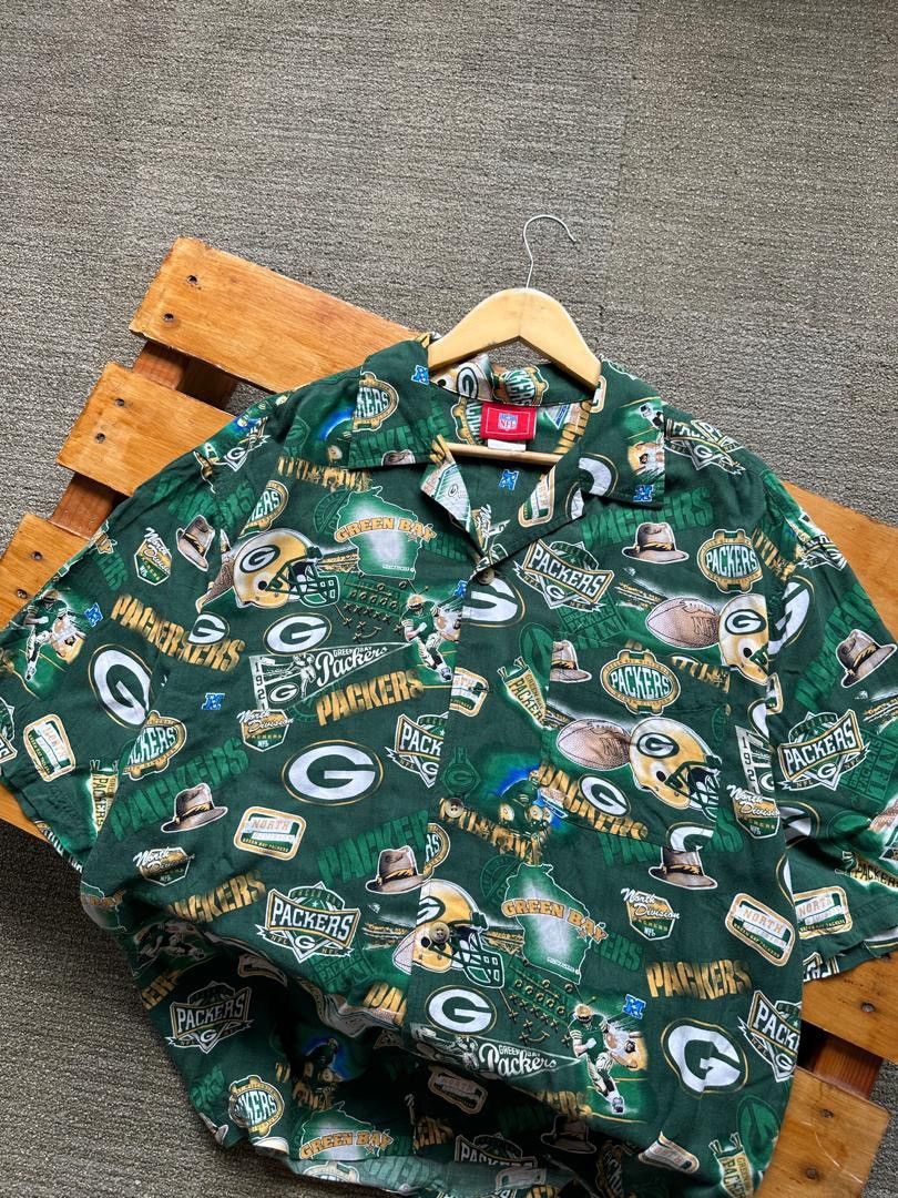 NFL × Other NFL GPACKERS FULLPRINT OPEN COLLAR Size US L / EU 52-54 / 3 - 2 Thumbnail