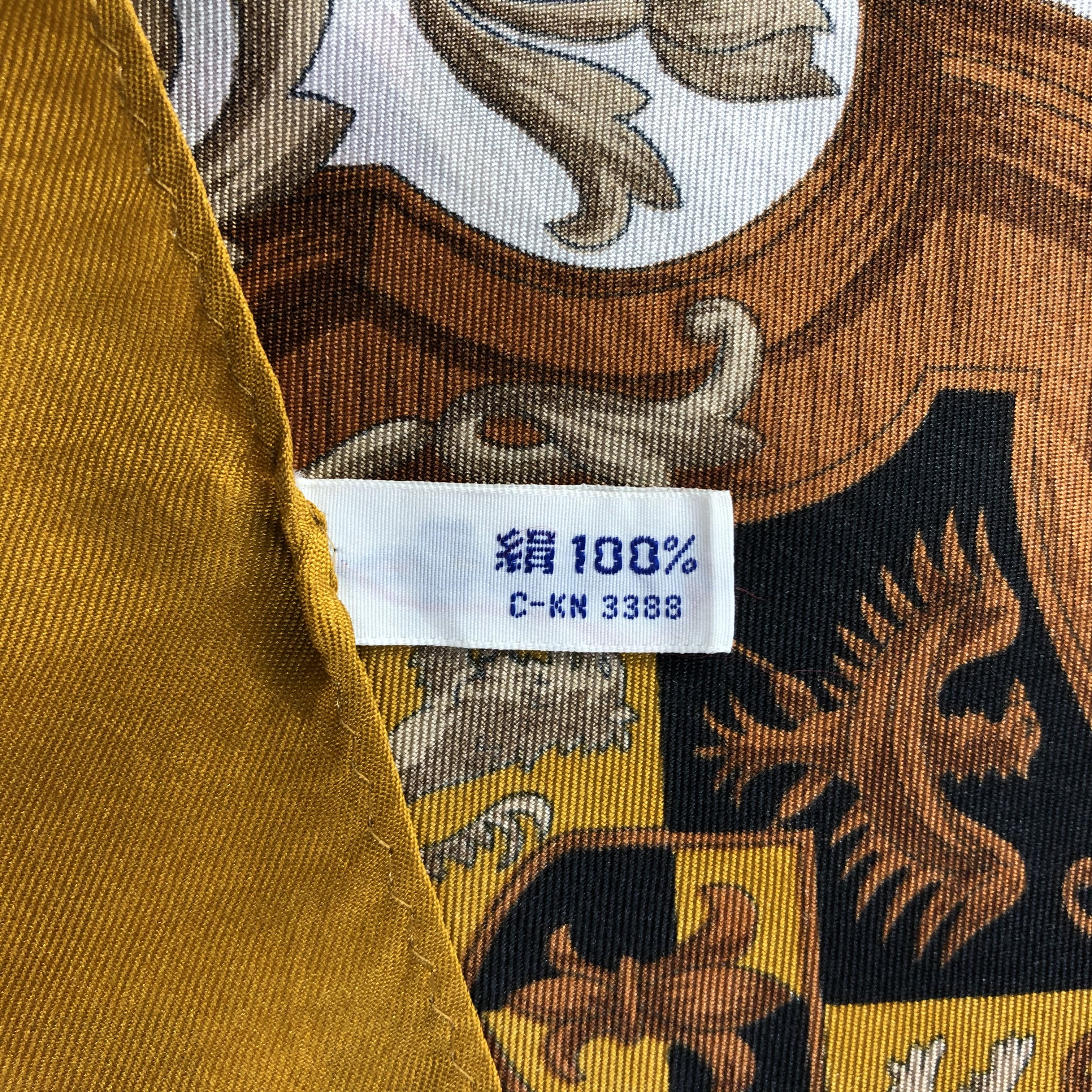 Vintage Vintage Silk Scarf Size ONE SIZE - 7 Thumbnail