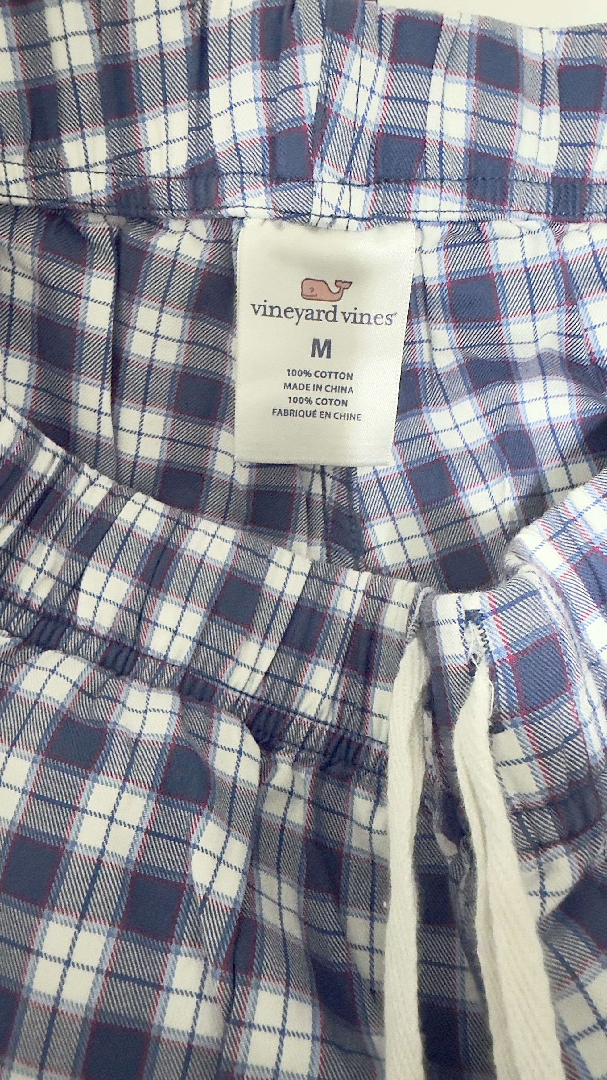 Vineyard Vines Hideaway Check Lounge Pants Size US 32 / EU 48 - 3 Thumbnail