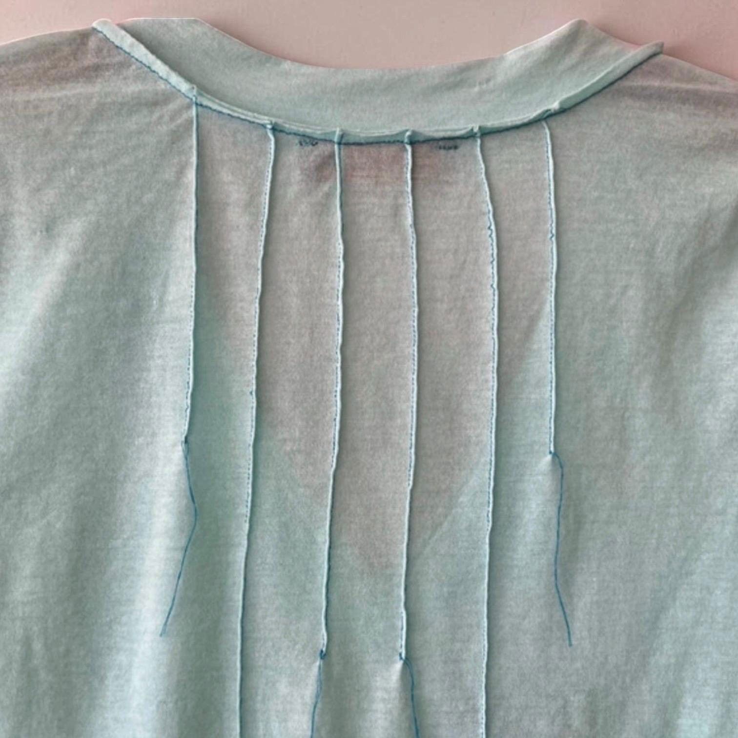 Other The Cop Copine Turquoise Tee Size ONE SIZE - 3 Thumbnail