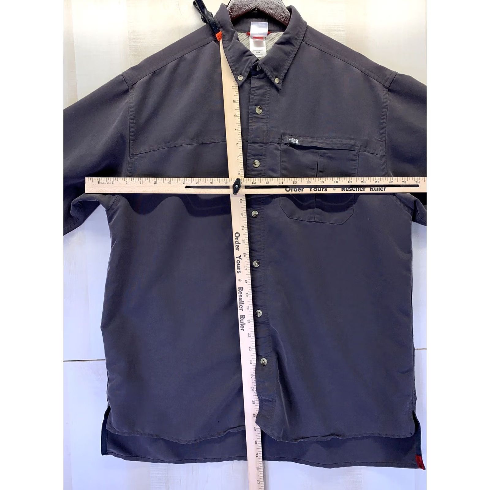 The North Face The North Face Mens L-Gray Button Up Shirt Outdoor/Travel Hiking/Fishing Shirt-5671 Size US L / EU 52-54 / 3 - 5 Thumbnail