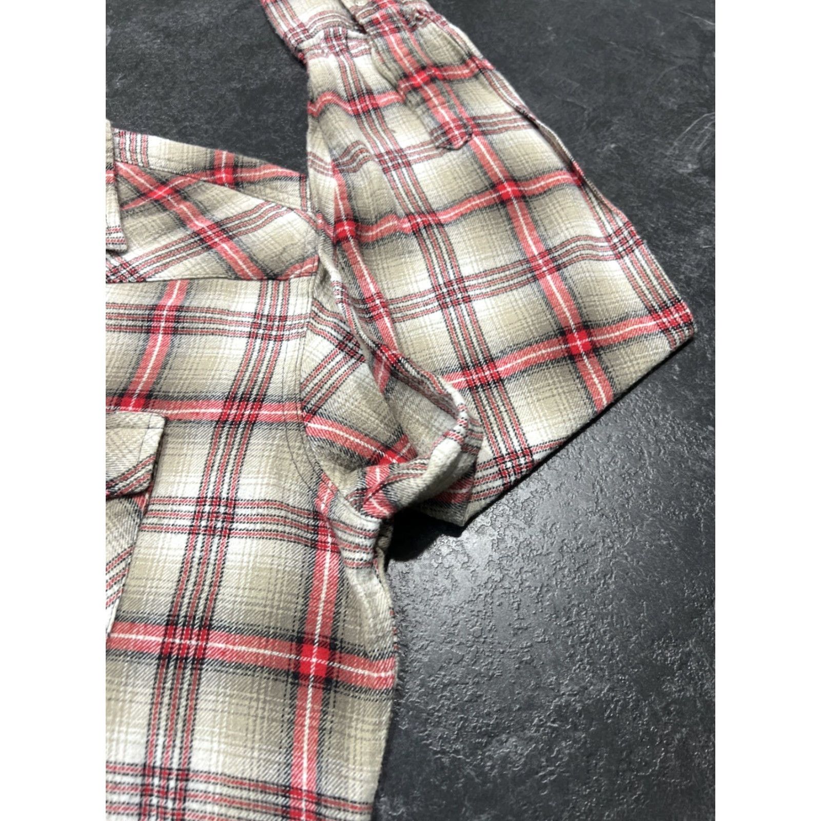 Wrangler VINTAGE Wrangler Men’s Western Long Sleeve Shirt Pearl Snap L Flannel Size US L / EU 52-54 / 3 - 2 Thumbnail