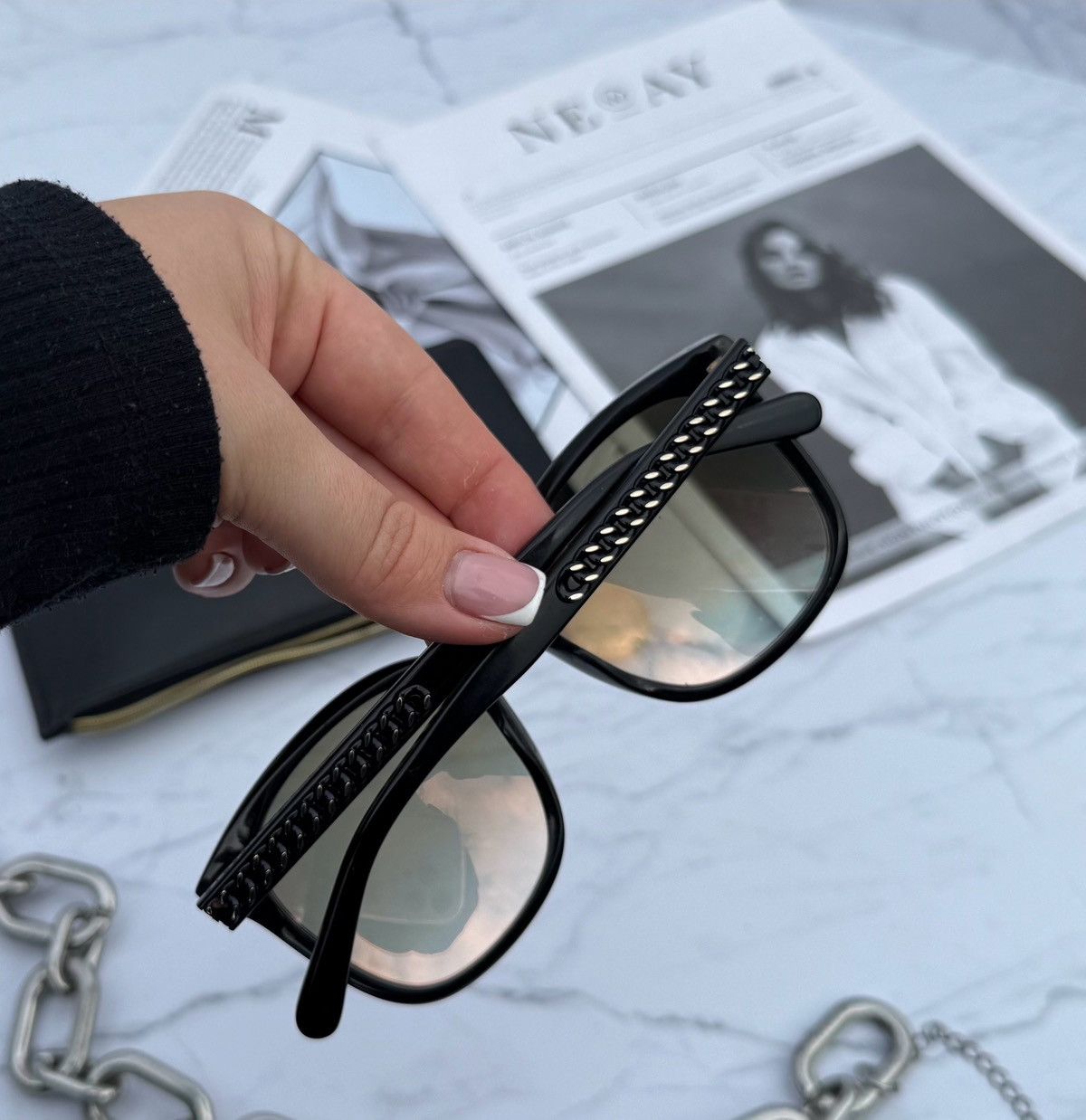 Stella McCartney Stella Mccartney sunglasses SC0096S Size ONE SIZE - 6 Thumbnail