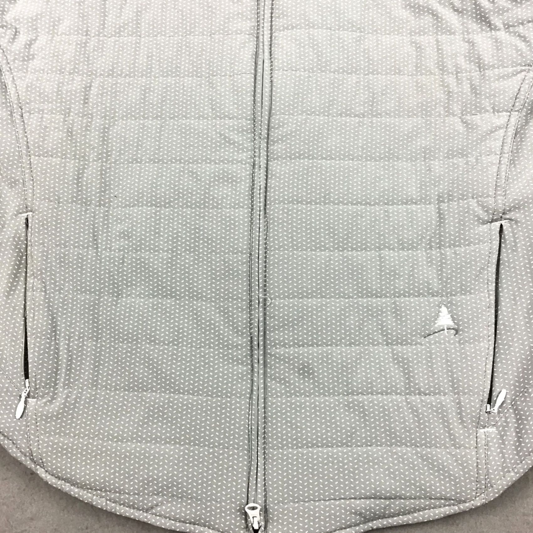 Footjoy FootJoy Vest Men Large Gray Full Zip Bomber Jacket Pockets Logo Sports Windproof Softshell Quilted Casual Regular L Mens Size US L / EU 52-54 / 3 - 3 Thumbnail