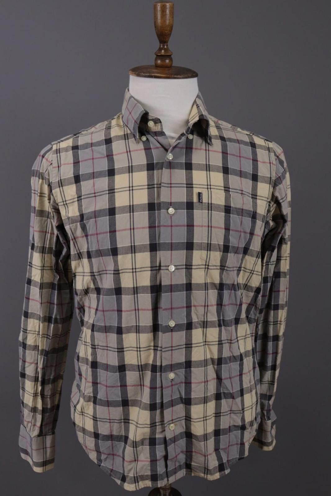 Barbour Barbour Herbert Tailored Fit Tartan Button Down Shirt Size M Size US L / EU 52-54 / 3 - 1 Thumbnail