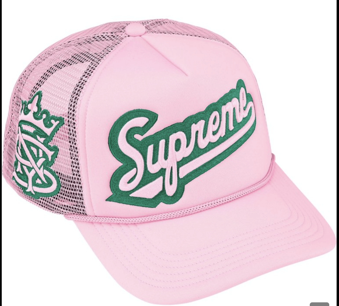 Supreme Supreme Silk Mesh Back 5-Panel Hat - Dusty Pink | Grailed