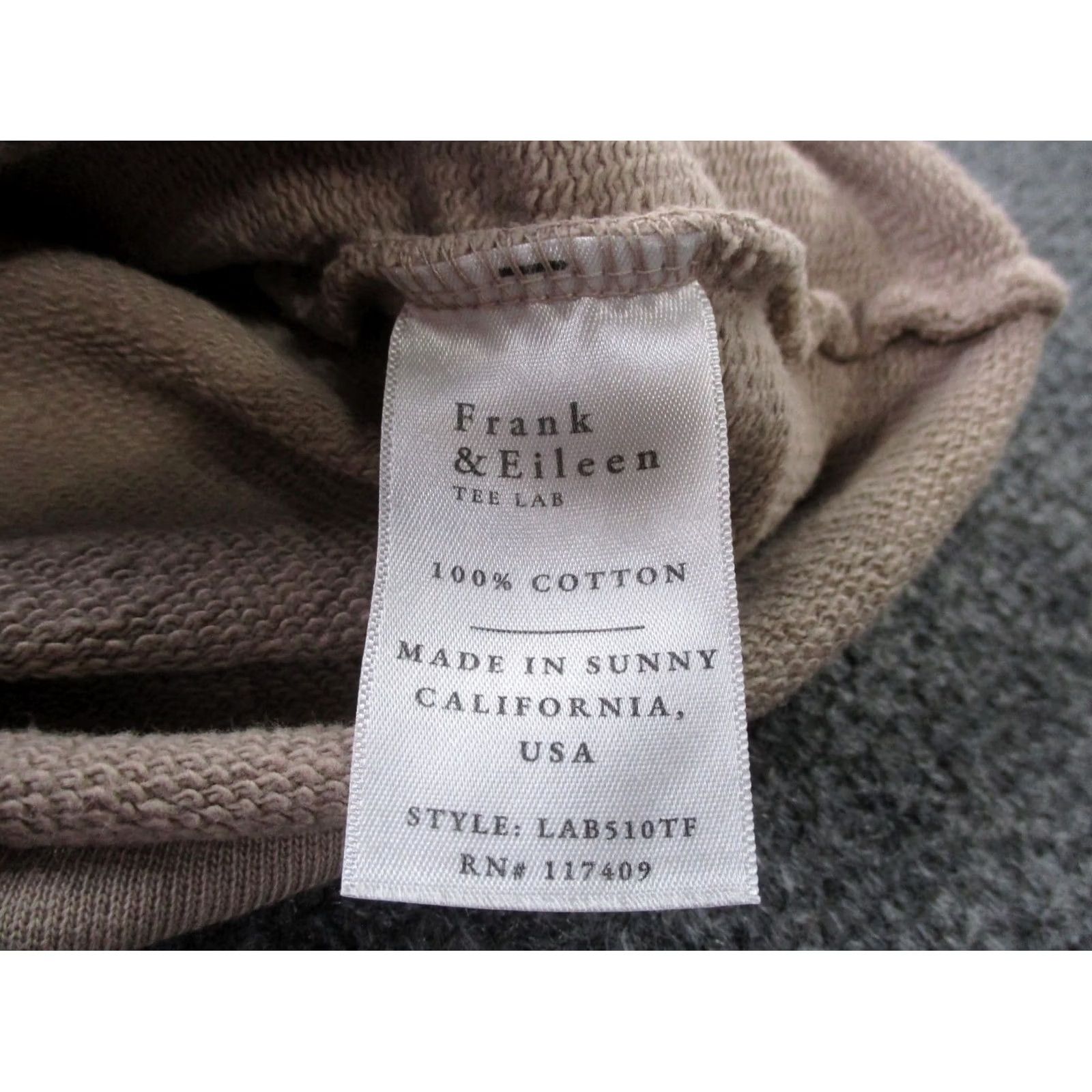 Frank & Eileen Frank & Eileen Sweatshirt Women S Cropped Oversized Pullover Casual Size S / US 4 / IT 40 - 7 Thumbnail
