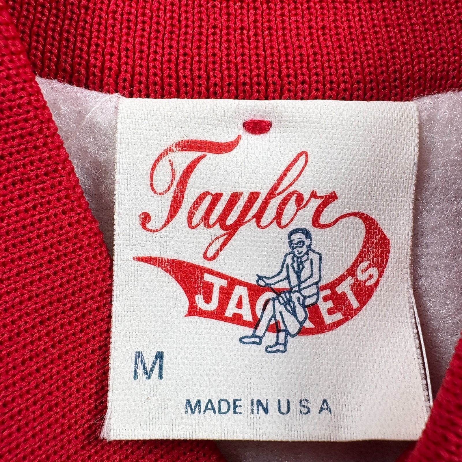 Other Vintage Taylor Jacket's 80's Atlanta Braves Red Satin Bomber Size US M / EU 48-50 / 2 - 5 Thumbnail