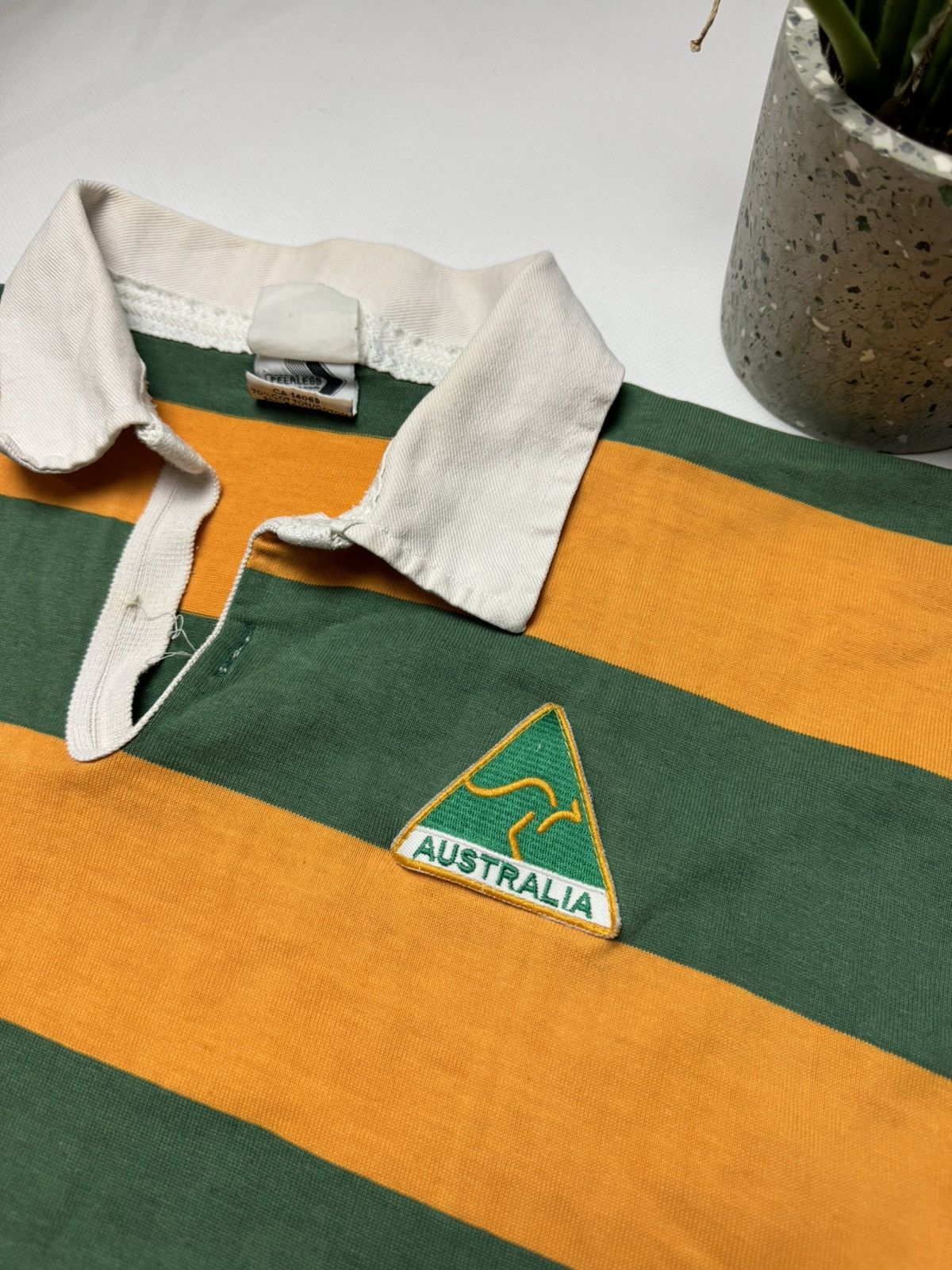 Other RARE VINTAGE Australia peerless rugby jersey Size US L / EU 52-54 / 3 - 9 Thumbnail