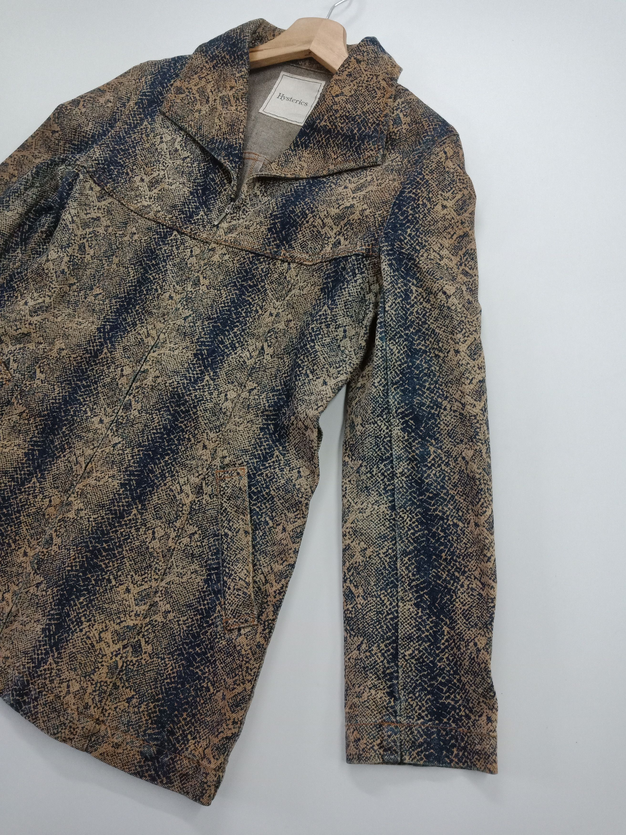 Hysteric Glamour Hysteric Glamour Phyton Snake Skin #E Size US S / EU 44-46 / 1 - 5 Thumbnail