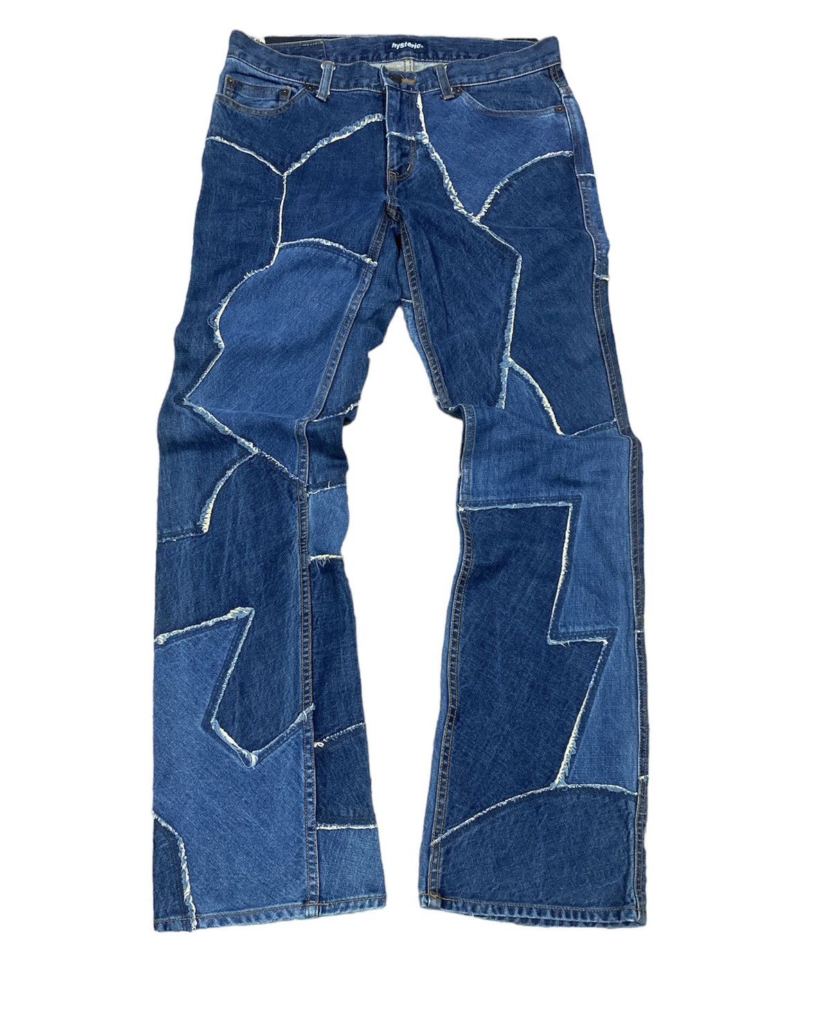 Hysteric Glamour Hysteric Asymetrical Flare Jeans Pants Size US 30 / EU 46 - 2 Thumbnail