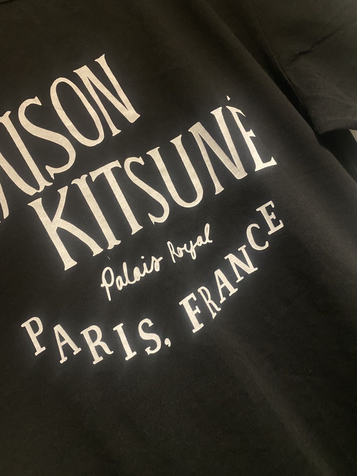 Maison Kitsune Maison kitsune big logo tee Size US M / EU 48-50 / 2 - 6 Thumbnail