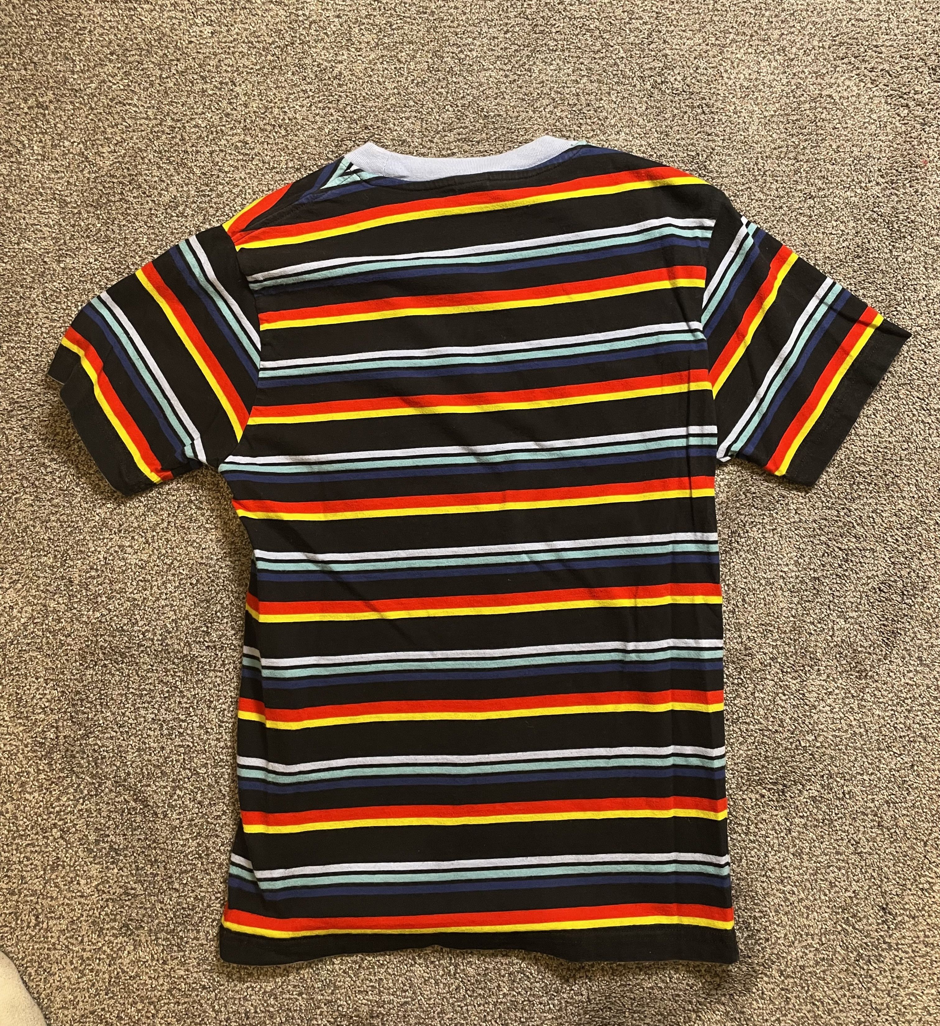Odd Future Odd Future Rubber Logo Black Striped Tee Size US S / EU 44-46 / 1 - 3 Thumbnail