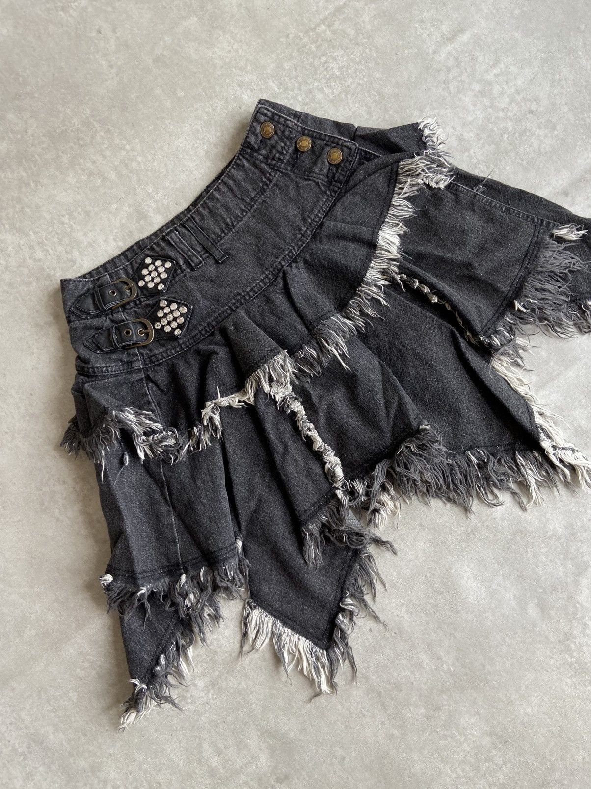 If Six Was Nine 🌹GIVE ME OFFER🌹Algonquins Punk Style Skirt Size 29" - 2 Thumbnail
