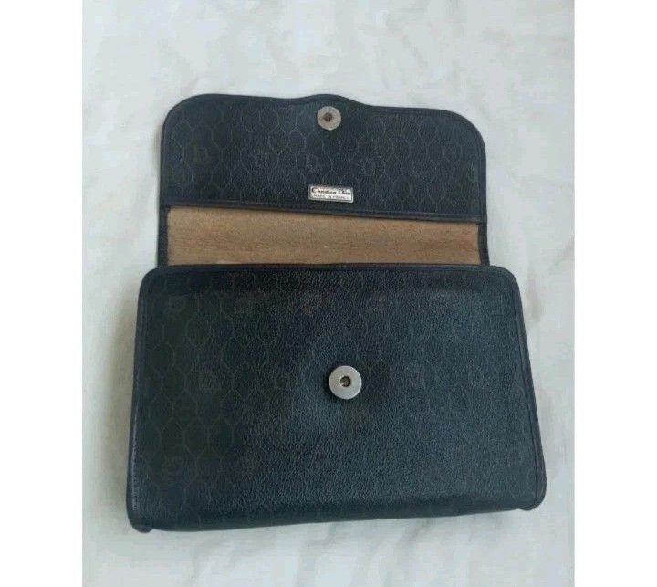 Dior Christian Dior Vintage Trotter Monogram Clutch Bag Size ONE SIZE - 2 Thumbnail