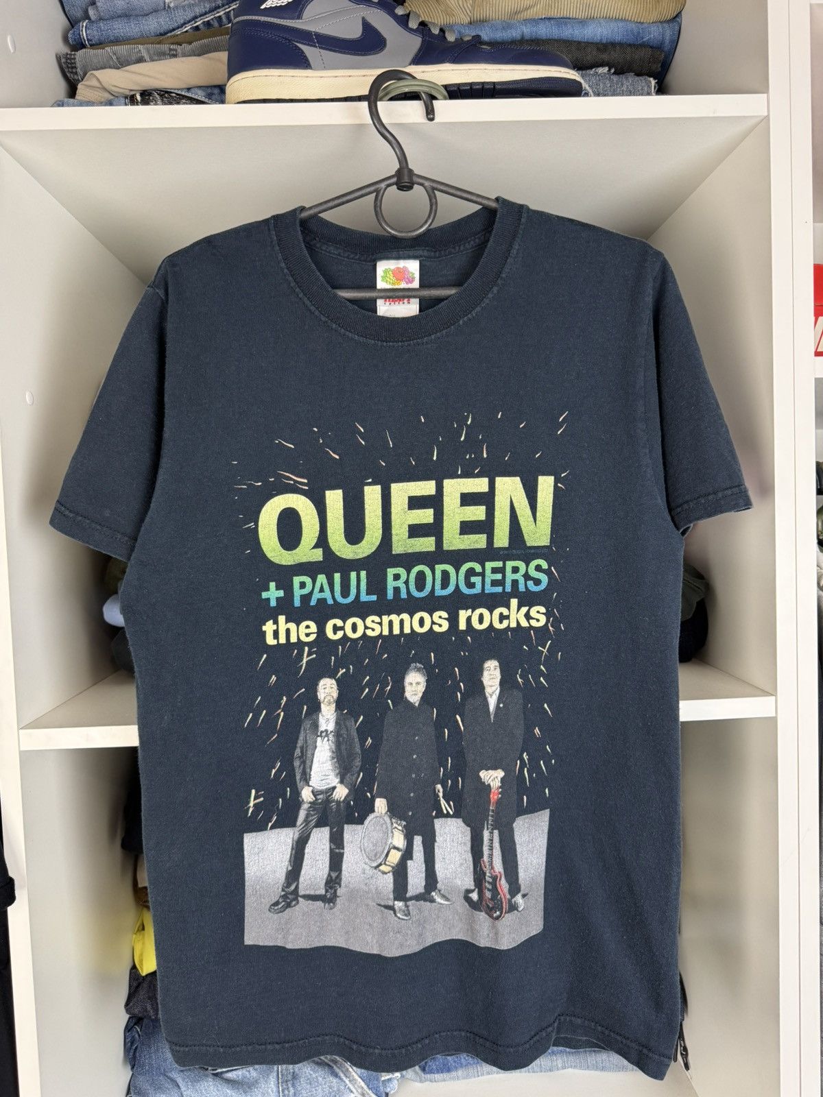 Band Tees Queen + Paul Rodgers The Cosmos Rocks Tour 2008 T-shirt Size US S / EU 44-46 / 1 - 1 Thumbnail