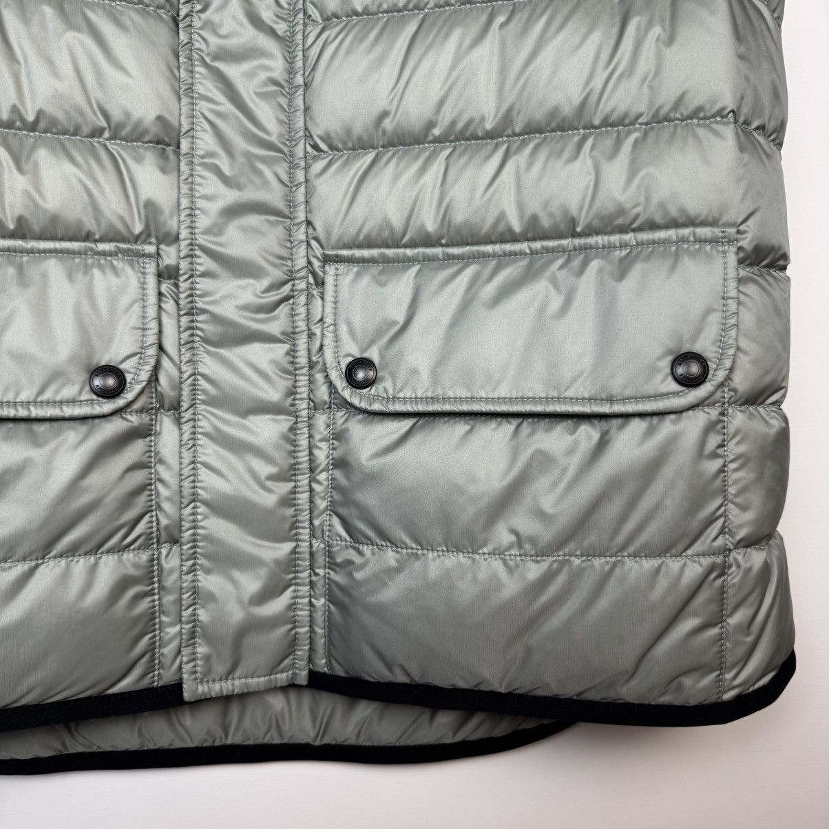 Belstaff Belstaff Waistcoat Down Agate Green Nylon Vest Size US M / EU 48-50 / 2 - 18 Thumbnail