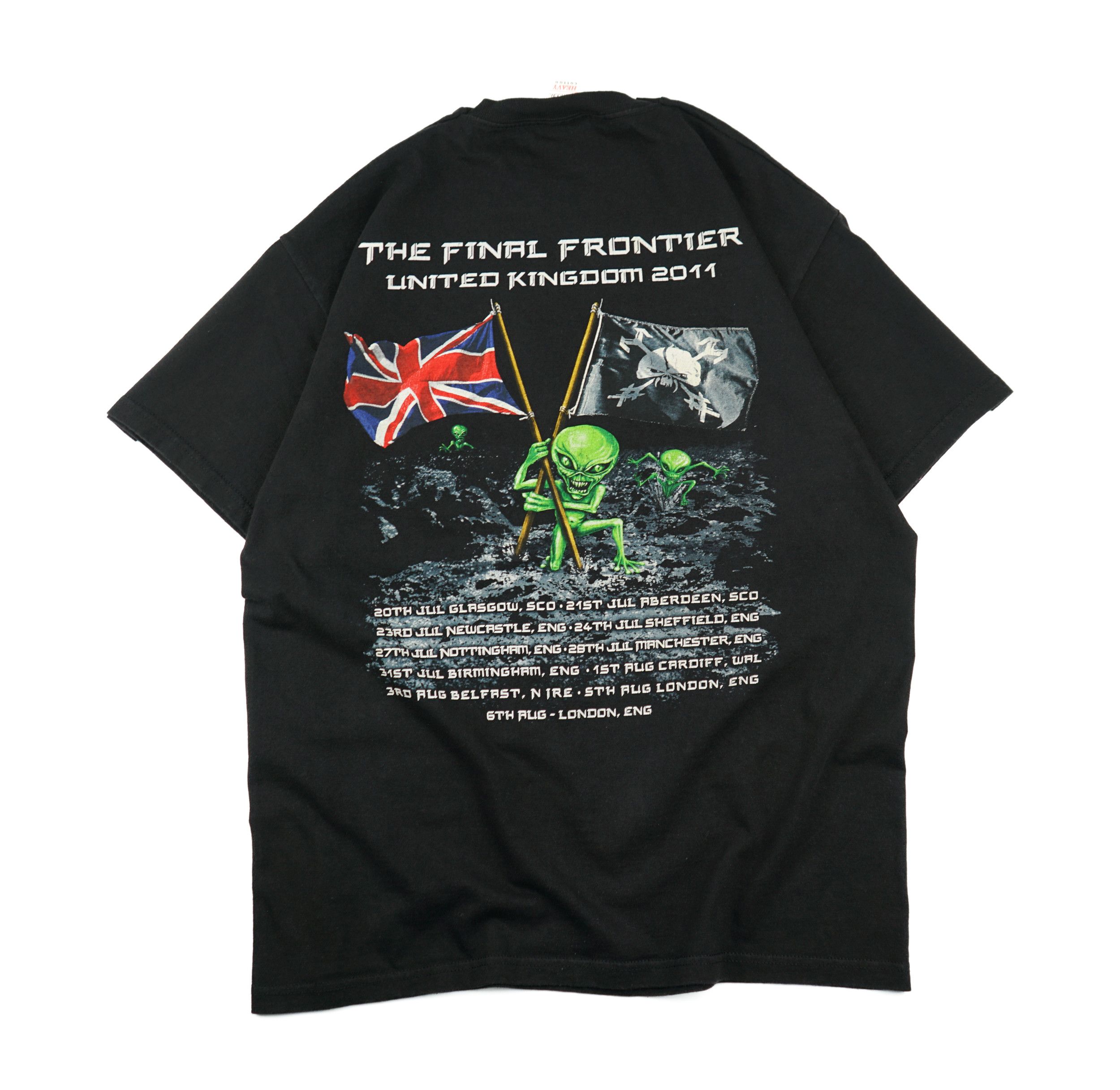 Band Tees × Vintage Vintage 2011 Iron Maiden T-Shirt The Final Frontier Size US M / EU 48-50 / 2 - 5 Thumbnail