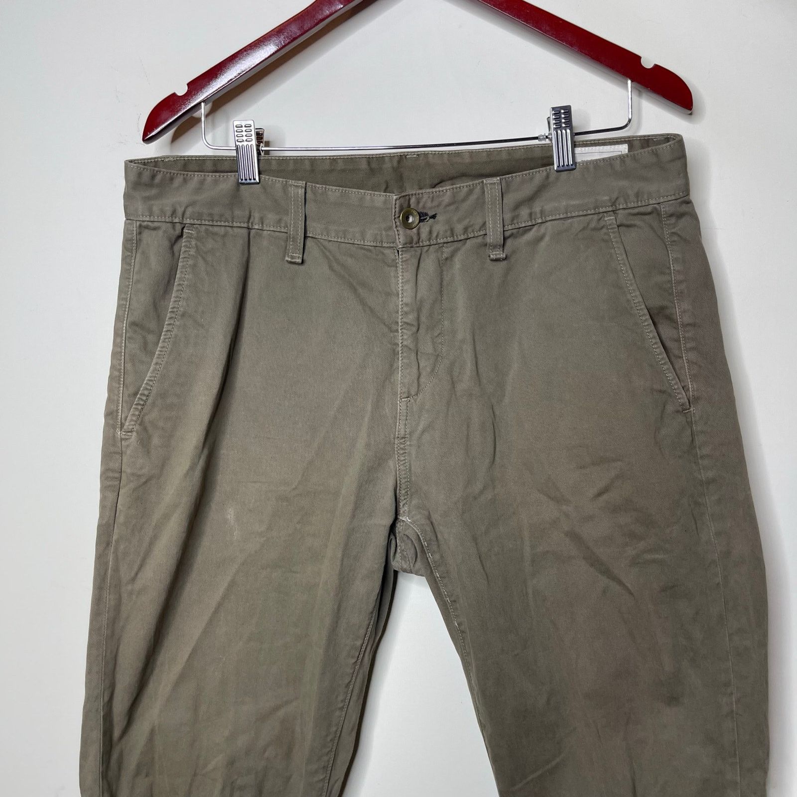 Rag & Bone Rag & Bone Standart Issue green chino pants sz 33x34 Size US 33 - 3 Thumbnail