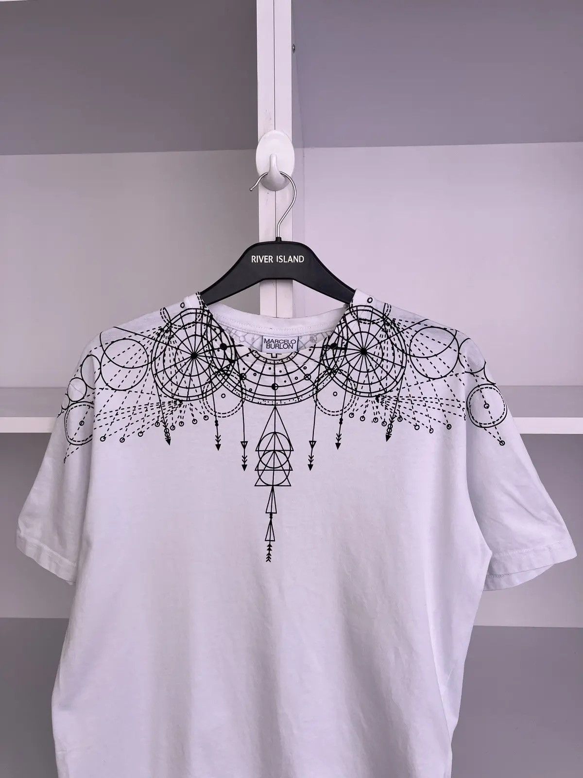 Marcelo Burlon × Vintage Vintage Marcelo Burlon County of Milan Astral Wings T-shirt Size US M / EU 48-50 / 2 - 6 Thumbnail