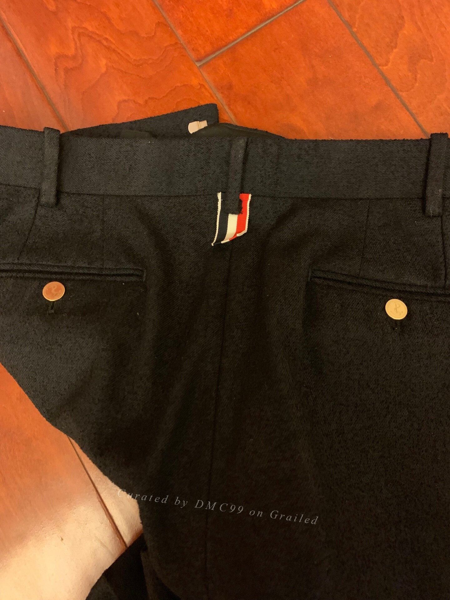 Thom Browne Thom Browne 16AW Wide-Leg Pants Size US 26 / EU 42 - 2 Thumbnail