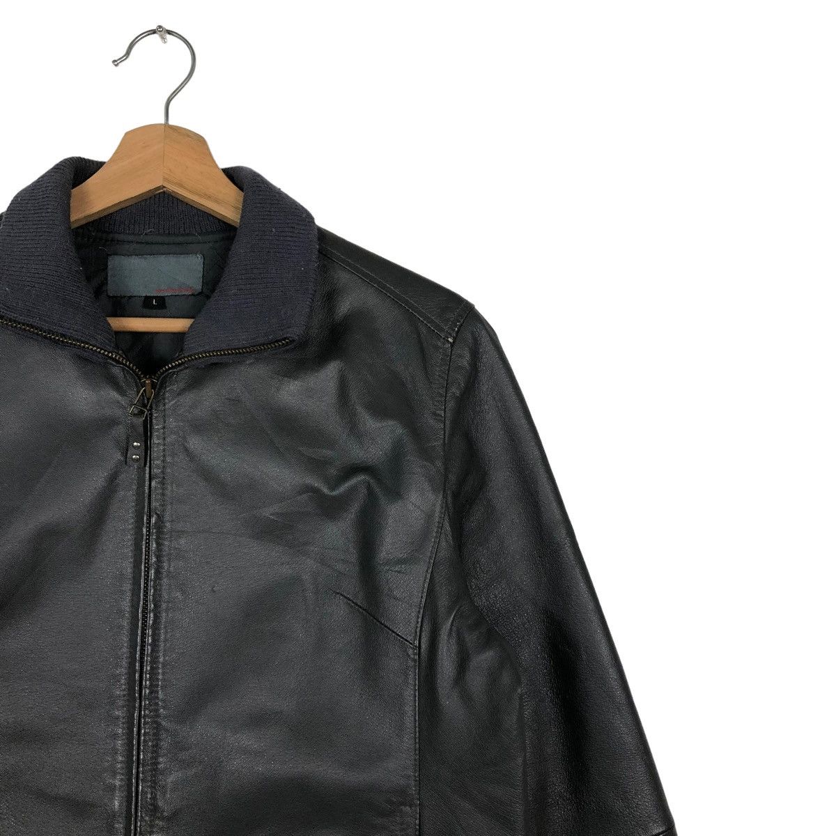 Japanese Brand 🔥90’s Vintage Soft Leather Biker Jacket Intensifier Japan Size US L / EU 52-54 / 3 - 6 Thumbnail