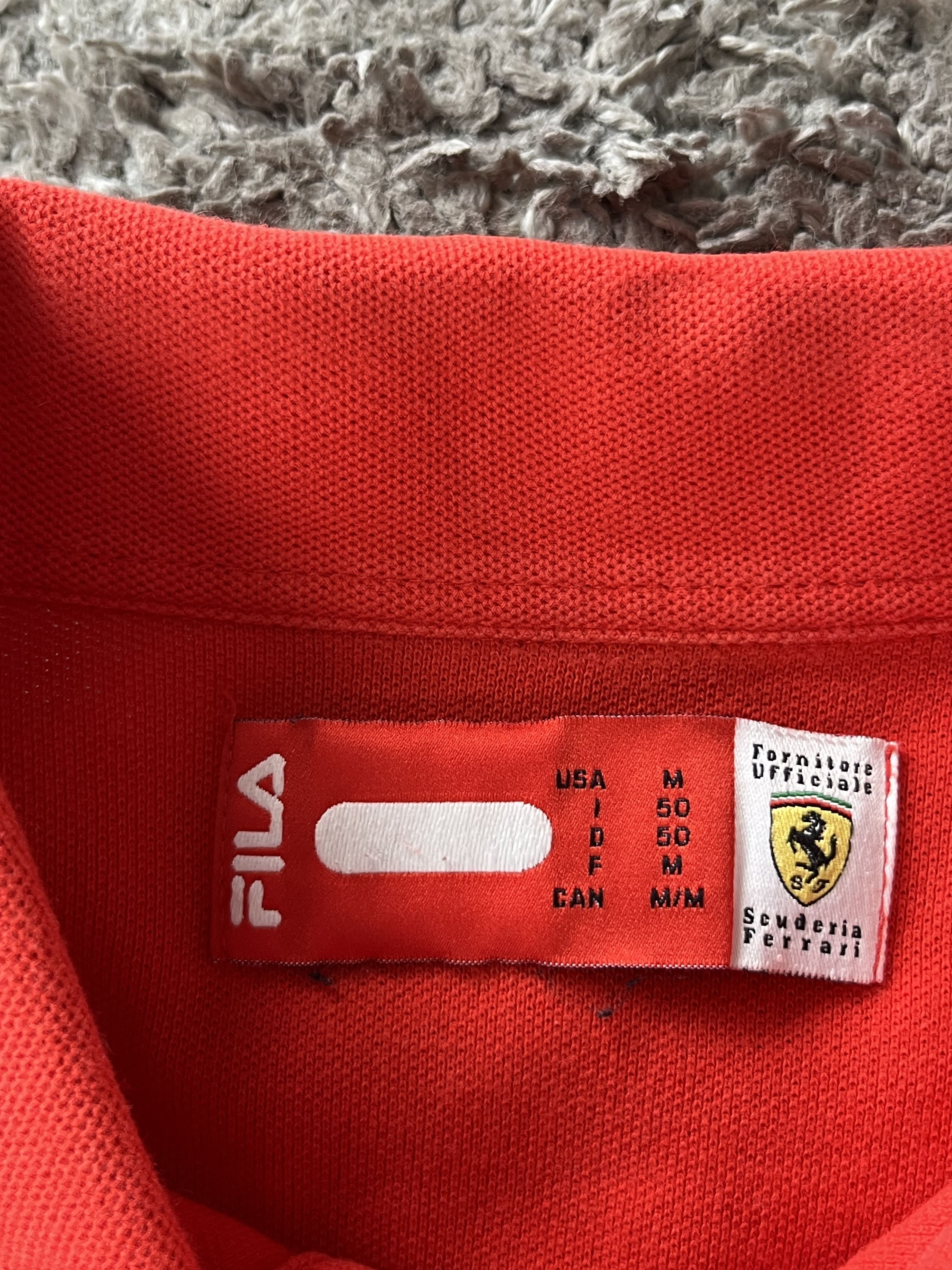 Ferrari Vintage Polo Fila x Ferrari Racing Style Vodafone Size US M / EU 48-50 / 2 - 7 Thumbnail