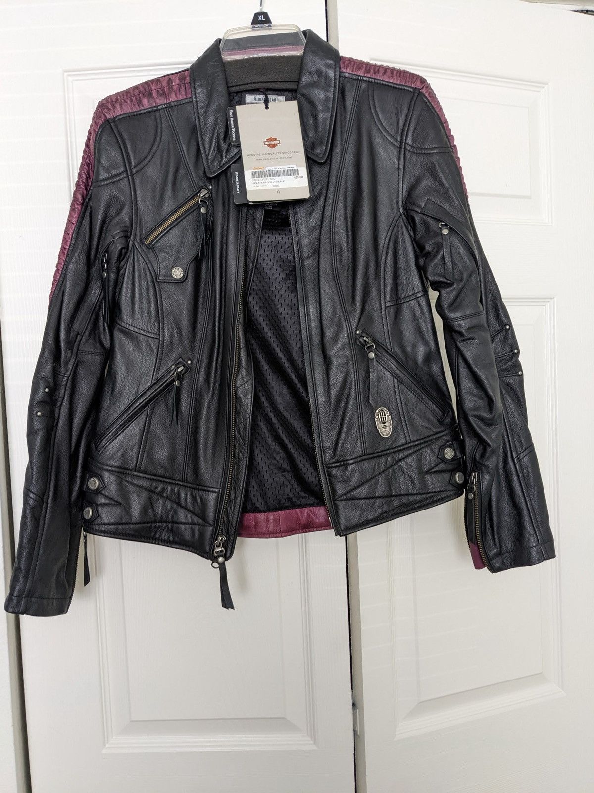 Harley Davidson Vintage Leather Harley Davidson Jacket Size S / US 4 / IT 40 - 1 Thumbnail
