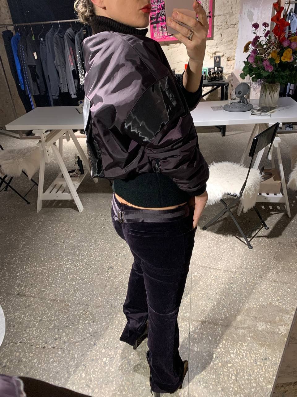 Gucci Gucci by Tom Ford velvet bootcut pants Size 30" / US 8 / IT 44 - 2 Thumbnail