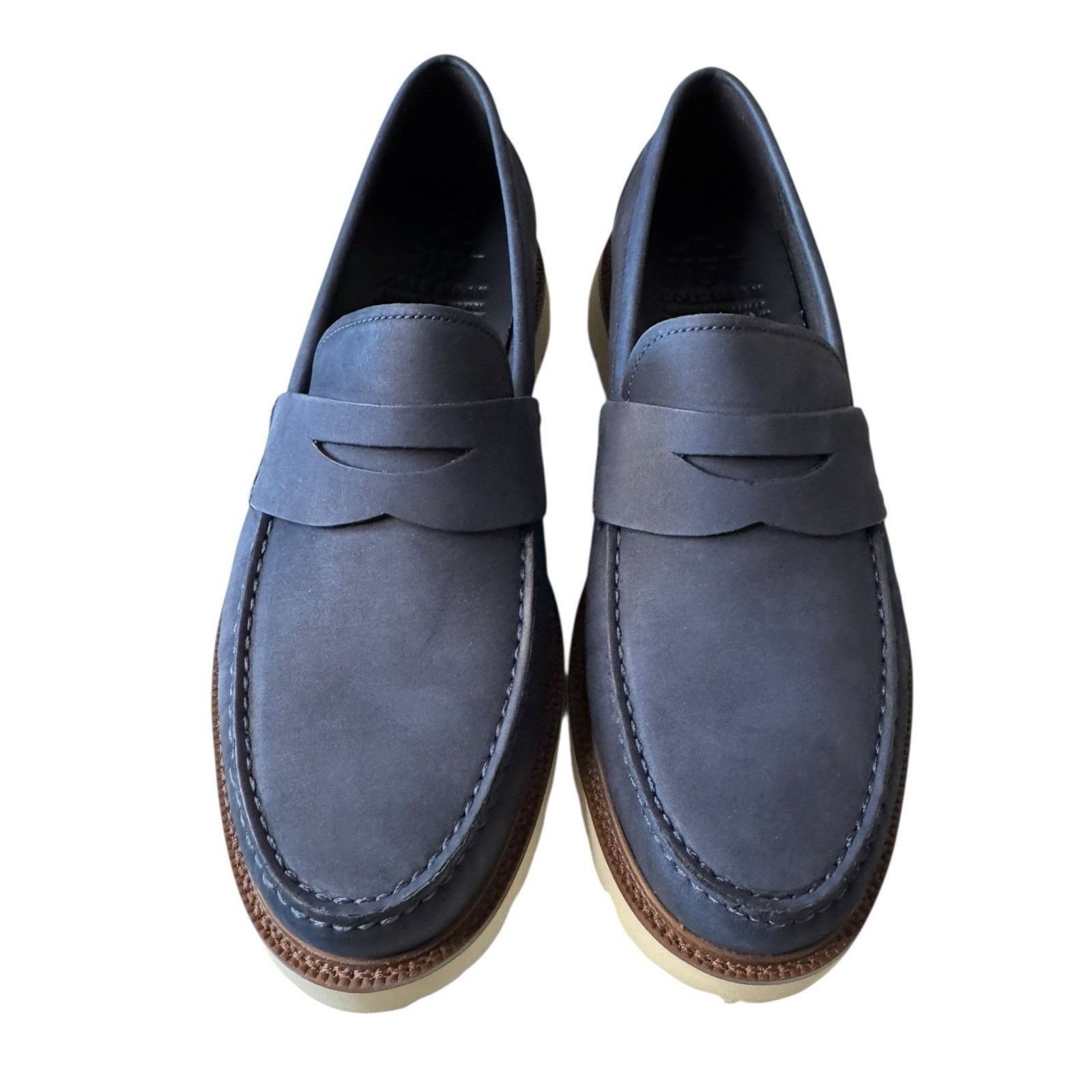 Cole Haan Classics Blue Leather Loafer Men’s Size 10.5 Cole Haan Loafer Blue Casual Shoes for Men for sale | eBay main image 2