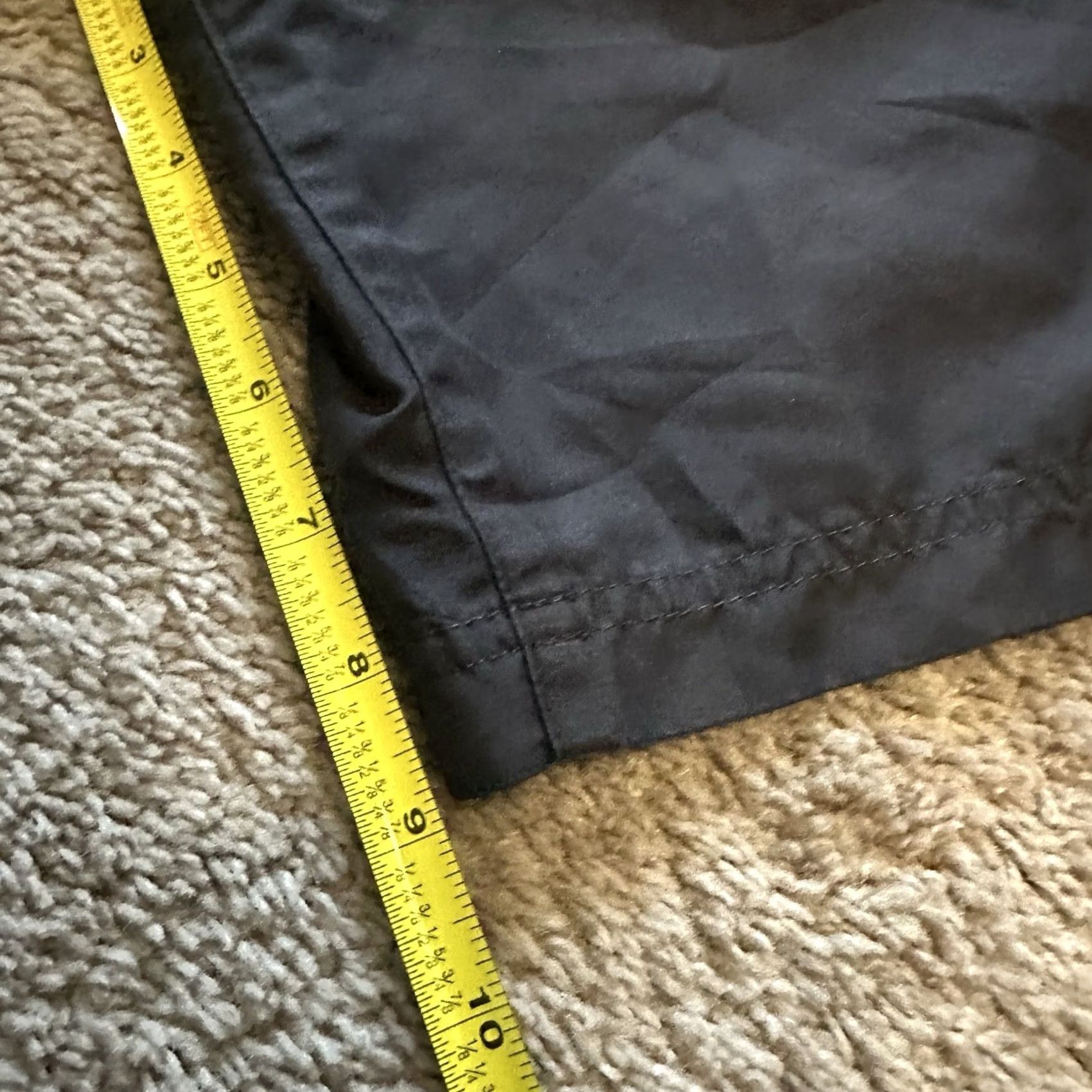 Prana Prana Shorts Men Small Outdoor Hiking Camping Performance Nylon Black Athletic Elastic Waist Pockets 9 in Inseam Regular Fit Outdoor Activewear Men Size US 29 - 6 Thumbnail