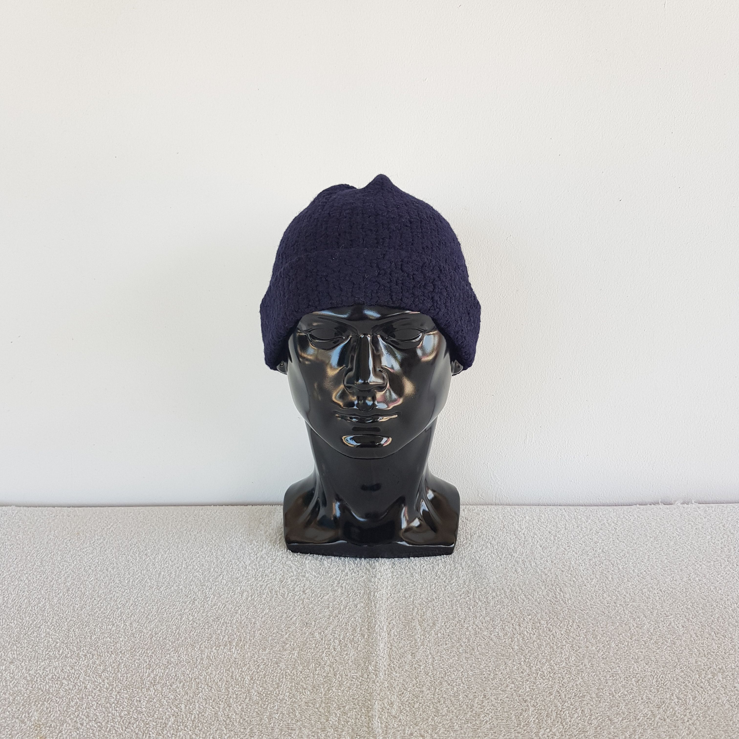 Japanese Brand Vintage Qcillo Milano Wool Beanie Snow Caps Hats. Size ONE SIZE - 2 Thumbnail