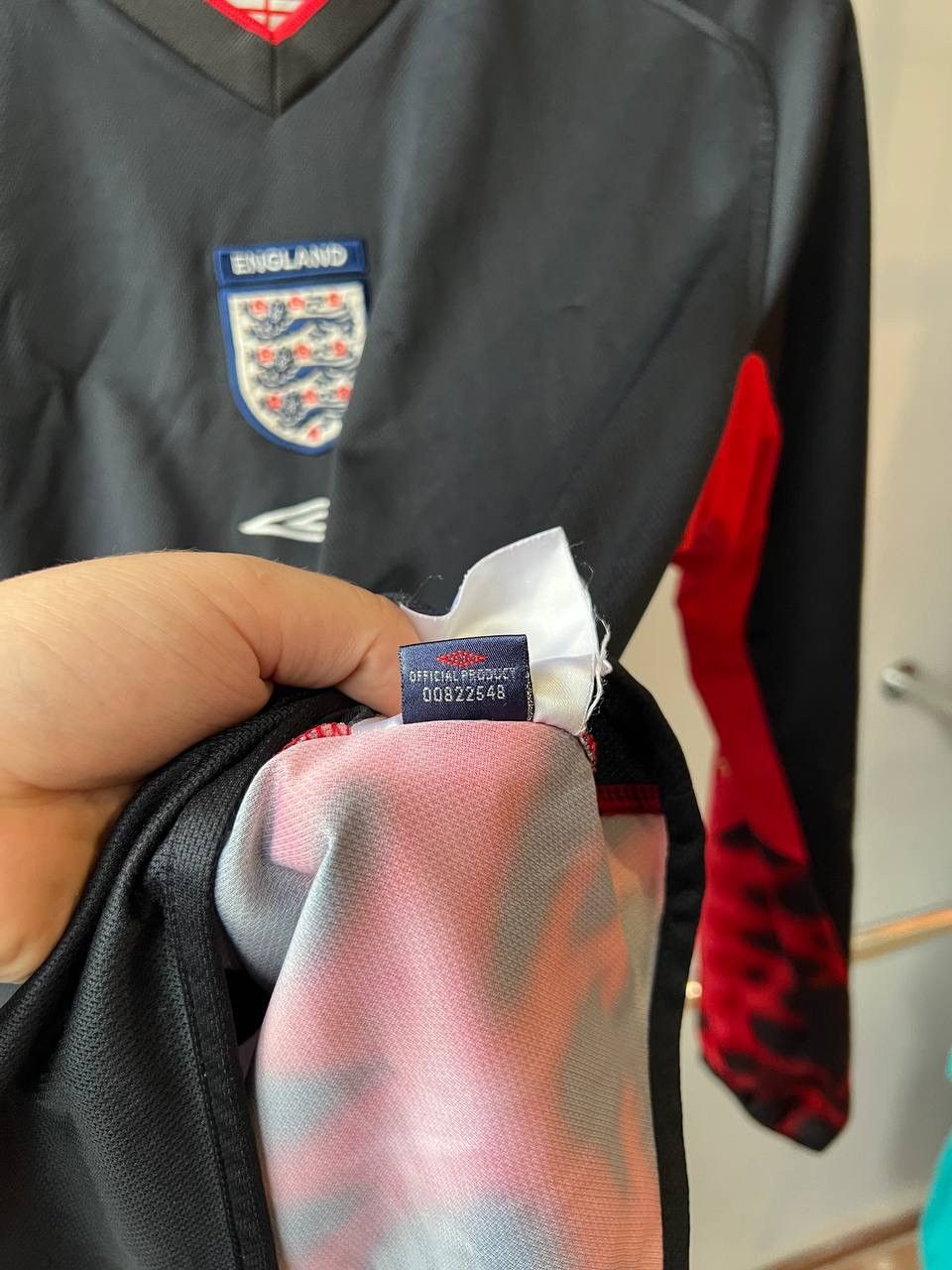 Umbro 2003/05 ENGLAND TEAM #1 GK SOCCER JERSEY FOOTBALL SHIRT RARE Size US M / EU 48-50 / 2 - 11 Thumbnail
